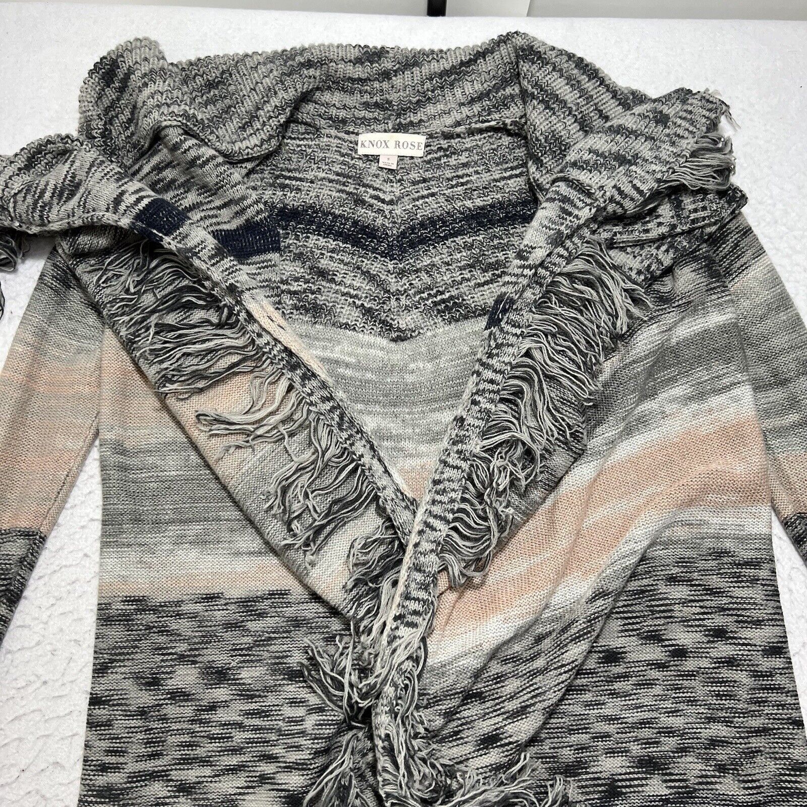 Target Basics Knox Rose Oversized Cowl Neck Long Sleeve Cardigan Sweater Size S / US 4 / IT 40 - 2 Thumbnail