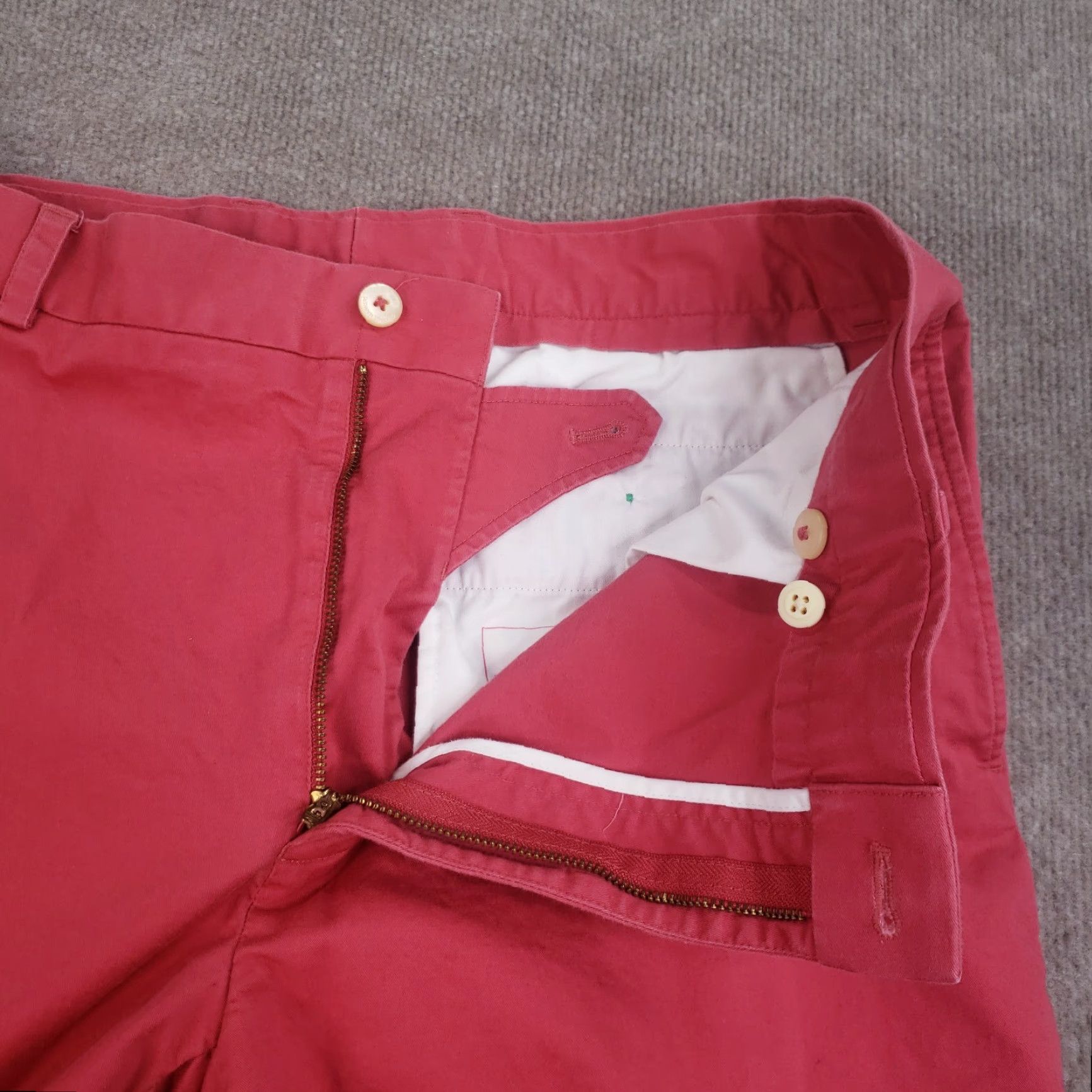 Southern Tide Southern Tide Mens Chino Pants 36x25 Extra Large Pink Straight Leg Size US 36 / EU 52 - 7 Thumbnail