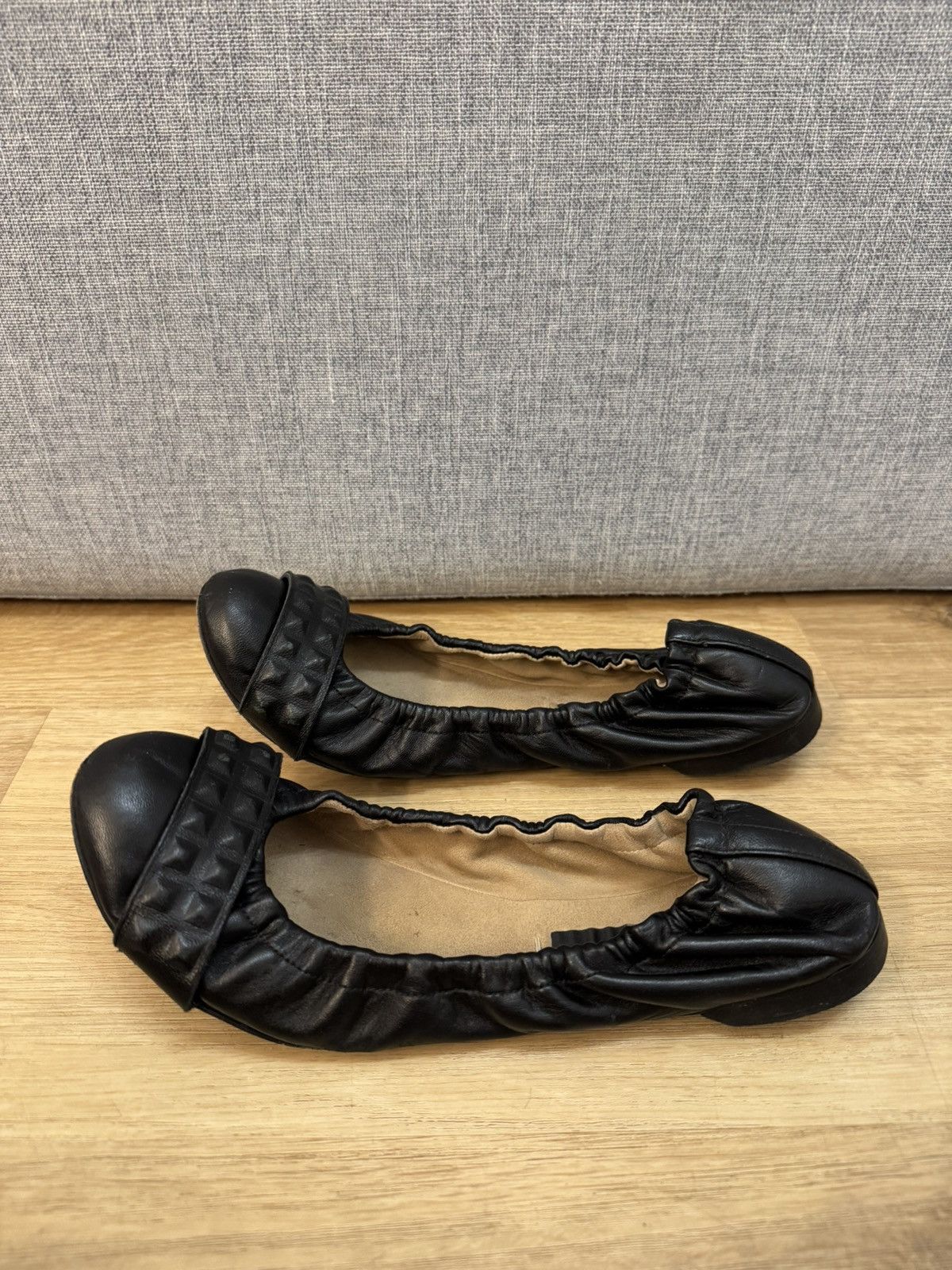 Barbara Bui Barbara Bui ballerinas Leather Flats Black size 39 Size US 9 / IT 39 - 3 Thumbnail