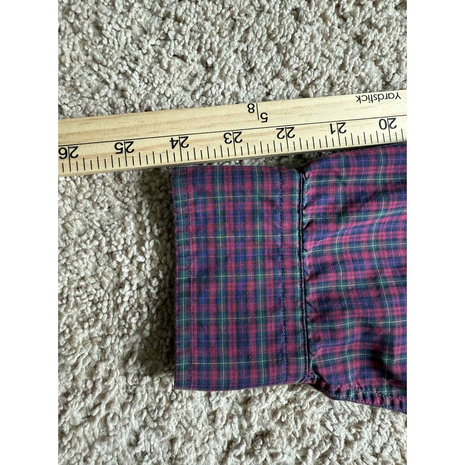 Brooks Brothers Brooks Brothers Button-Down Sport Shirt Purple Men's Size M Size US M / EU 48-50 / 2 - 7 Thumbnail