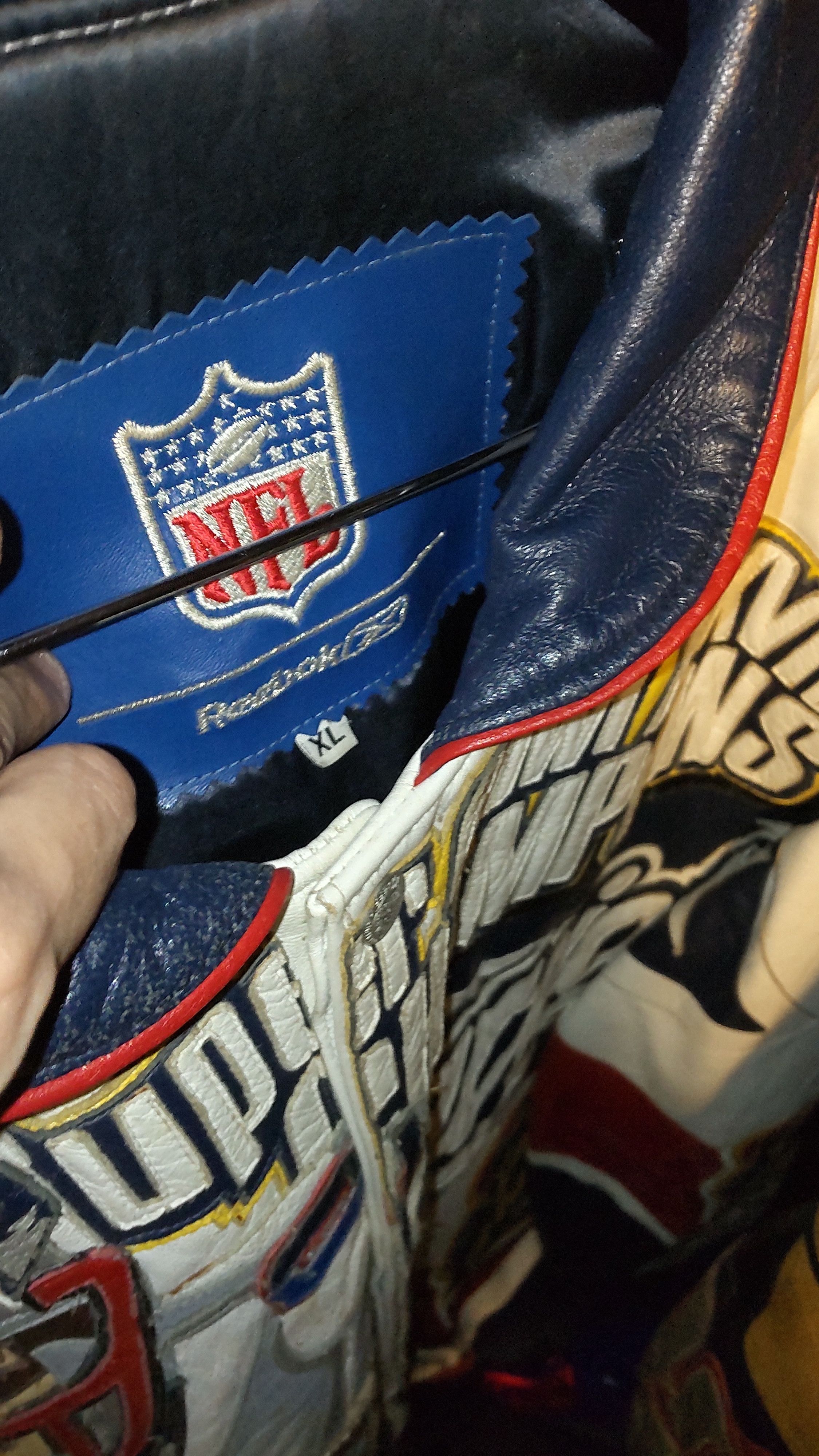 Jeff Hamilton Jeff Hamilton nfl super bowl patriots brady Jacket Reebok Size US XL / EU 56 / 4 - 6 Thumbnail