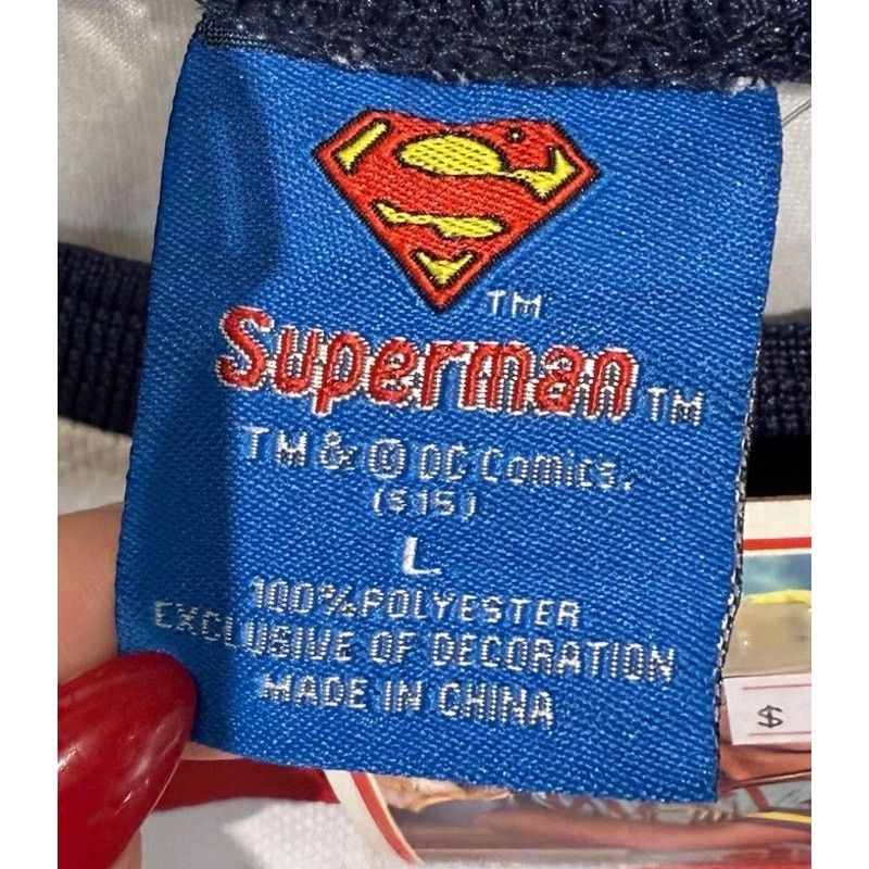 Vintage Vintage Superman #1 Movie Jersey L Size US L / EU 52-54 / 3 - 7 Thumbnail