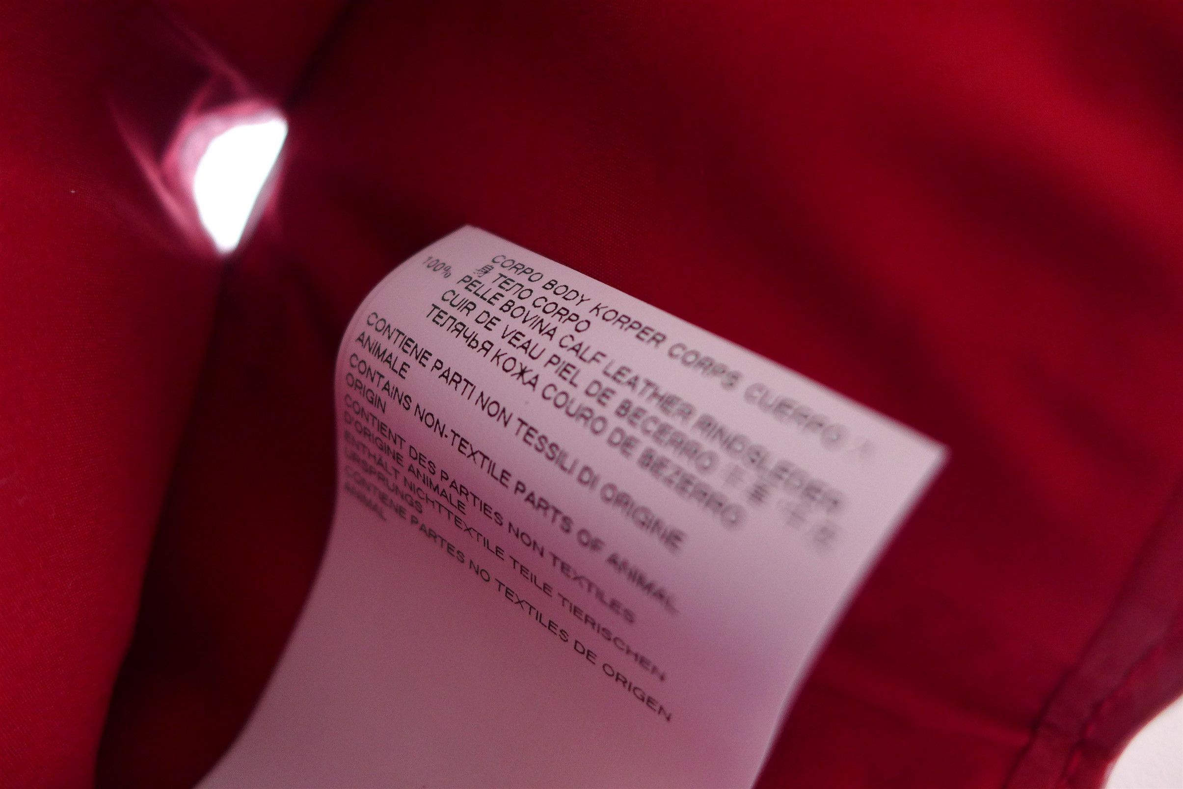 Maison Margiela Margiela Envelope Zip Wallet - Red Calf Leather Size ONE SIZE - 10 Thumbnail