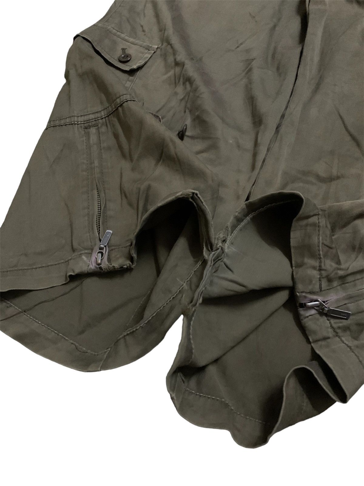 ABAHOUSE Vtg Japanese Abahouse Military Cargo Wide Pant Size US 31 - 4 Thumbnail
