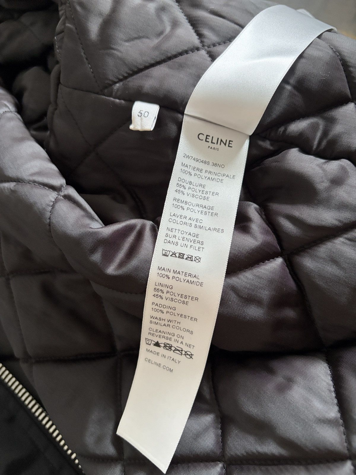 Celine Celine Hooded Bomber Jacket Size US M / EU 48-50 / 2 - 16 Thumbnail