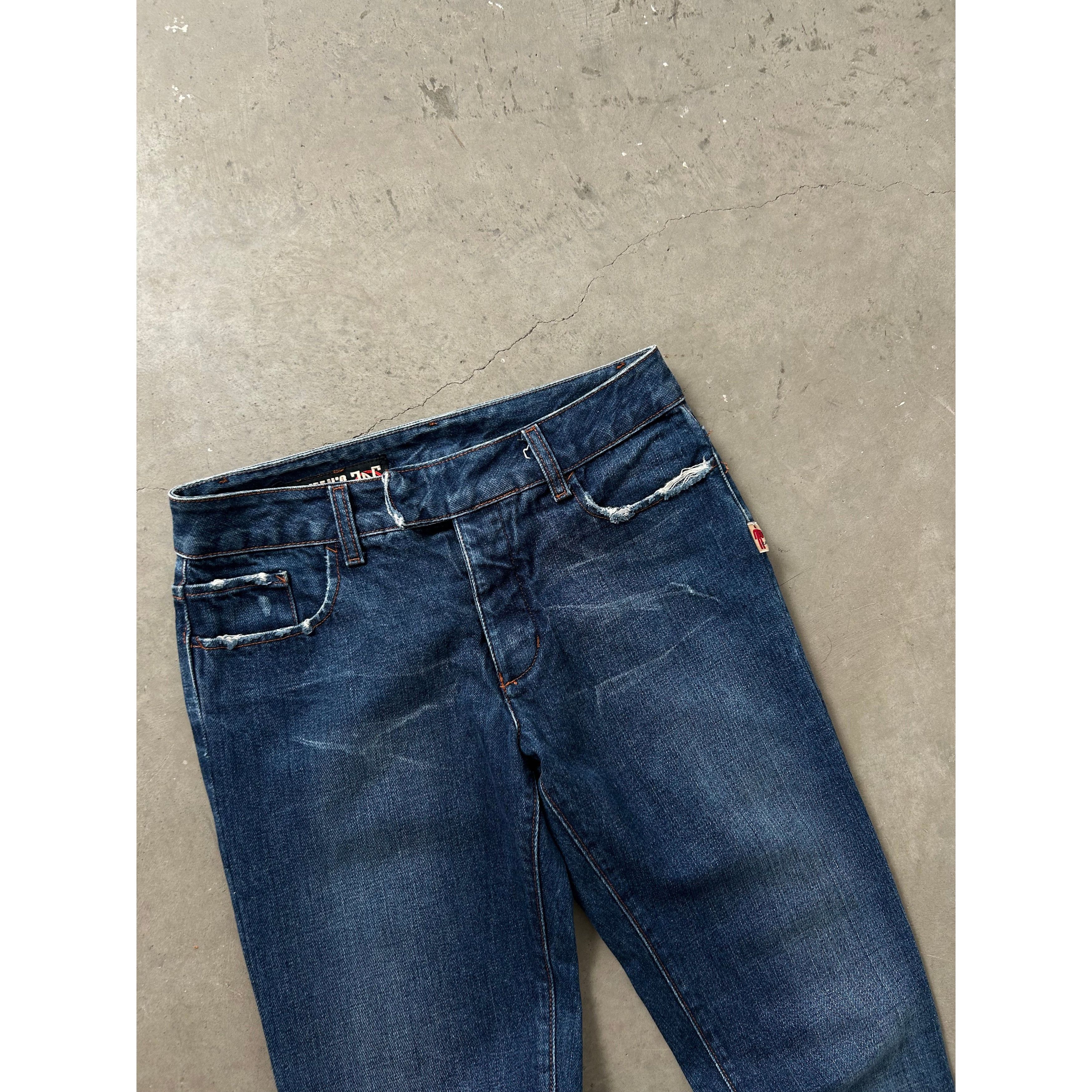Jean Paul Gaultier Jean Paul Gaultier Blue Classic Denim Jeans Size US 30 / EU 46 - 5 Thumbnail