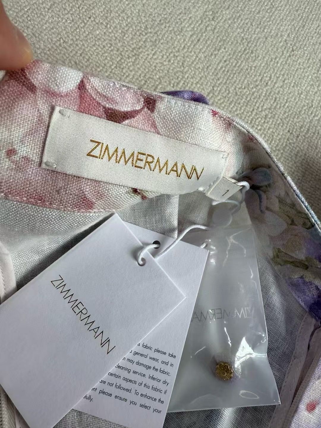 Zimmermann Zimmermann 2025 SS Floral Dress Size S / US 4 / IT 40 - 2 Thumbnail