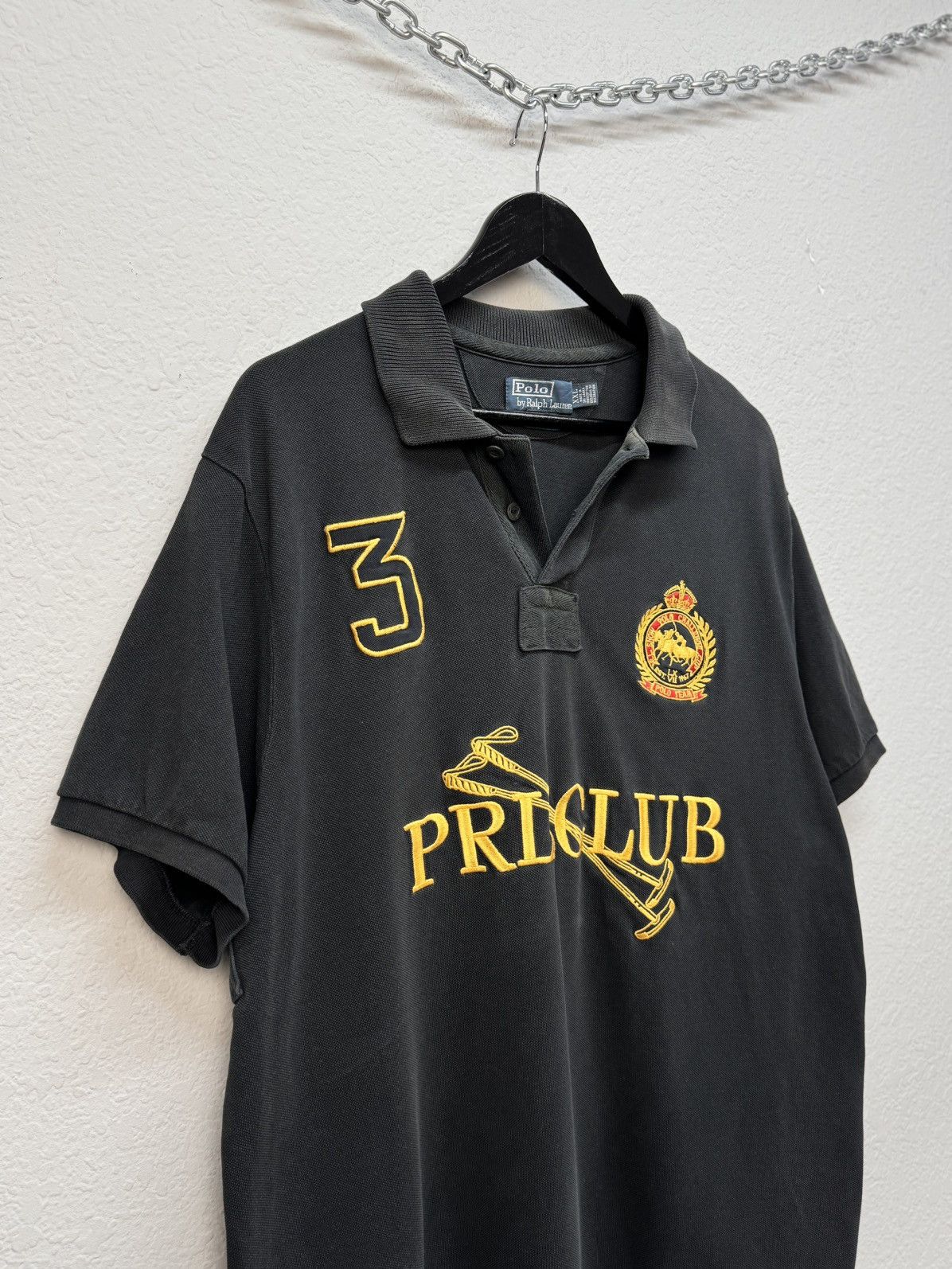 Polo Ralph Lauren × Ralph Lauren Vintage Polo Ralph Lauren PRL Challenge Cup Polo Tee T shirt Size US XL / EU 56 / 4 - 4 Thumbnail