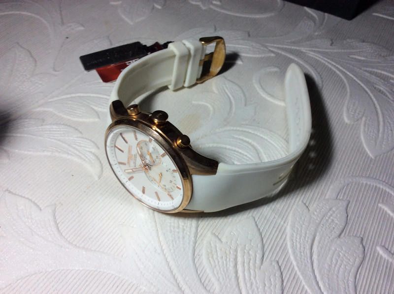 Designer Jorg Gray Men's Quartz Watch rubber white strap Size ONE SIZE - 10 Thumbnail