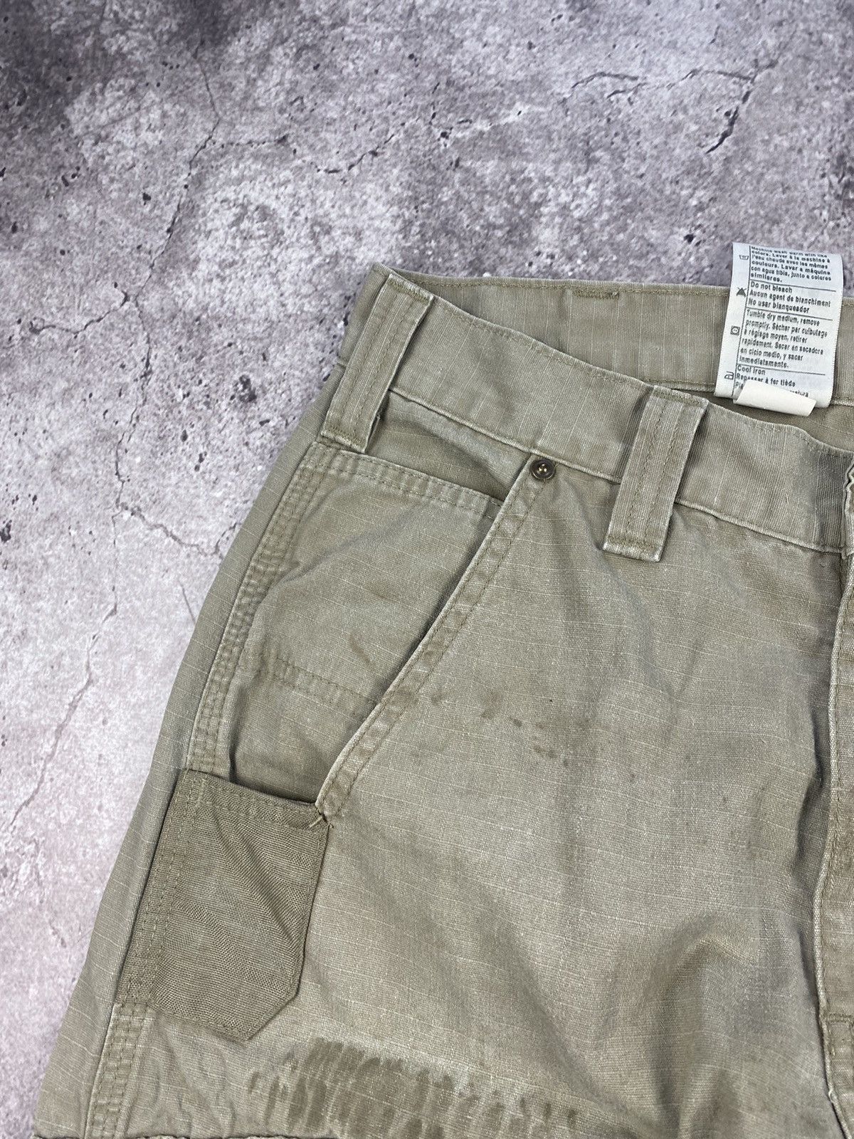 Carhartt × Vintage Vintage Carhartt Y2K Carpenter Pants Workwear Very Rare 00’s Size US 32 / EU 48 - 13 Thumbnail