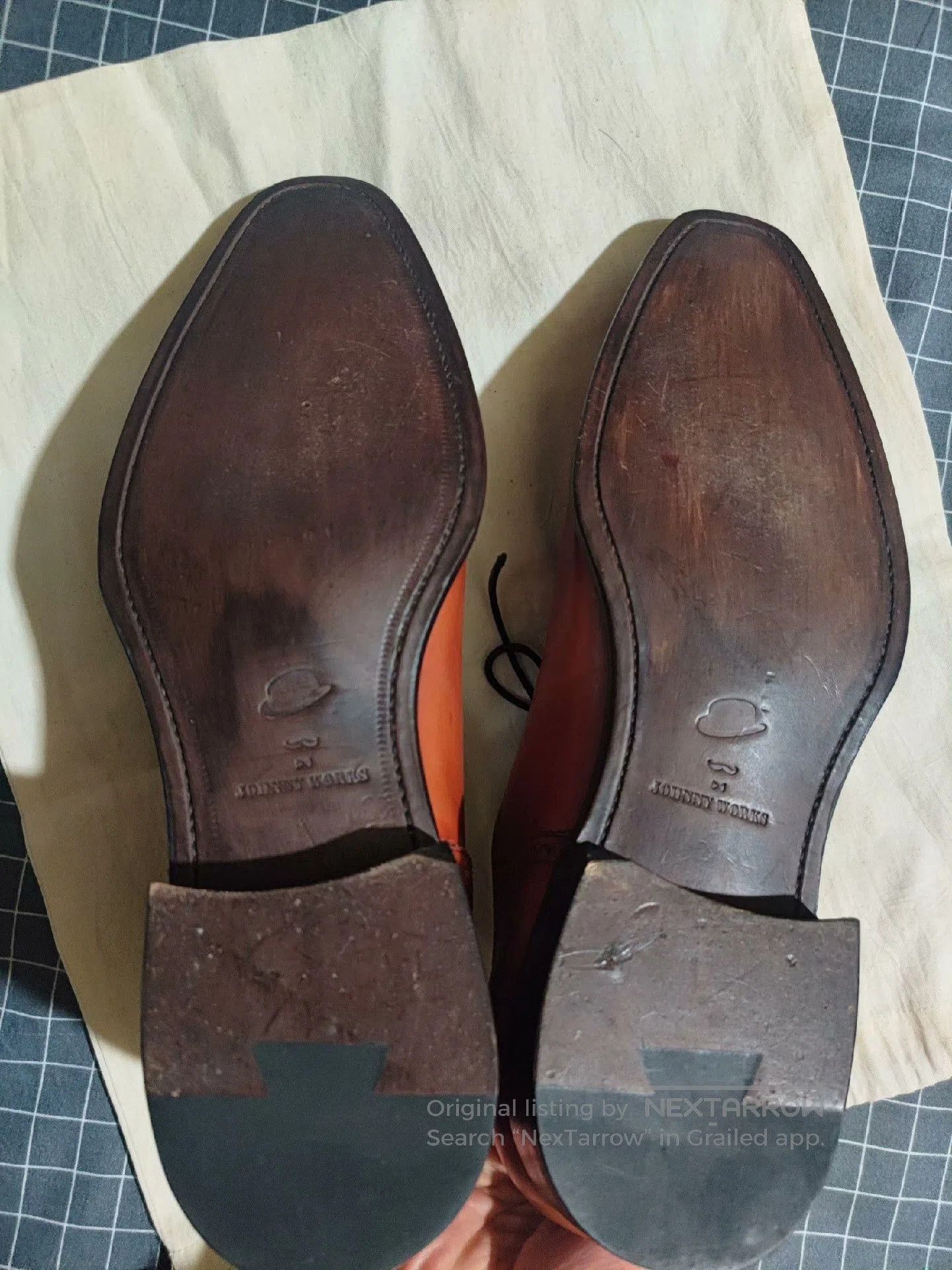 Vintage Goodyear Welt Leather Oxford Brogue. Size US 10 / EU 43 - 6 Thumbnail