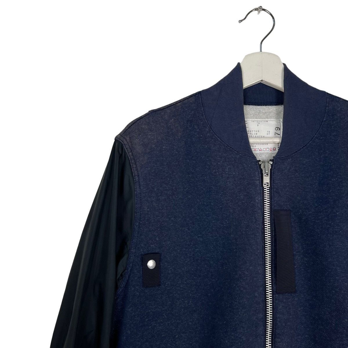 Sacai 🔥 SS14 SACAI LIGHT BOMBER JACKET MADE IN JAPAN Size US M / EU 48-50 / 2 - 4 Thumbnail
