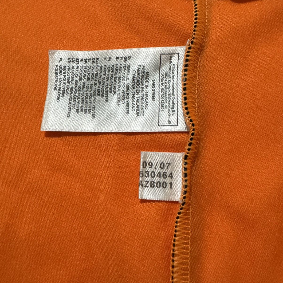 Adidas Adidas Climalite 2008 Orange Men's Soccer Goalkeeper Jersey Size US XL / EU 56 / 4 - 9 Thumbnail