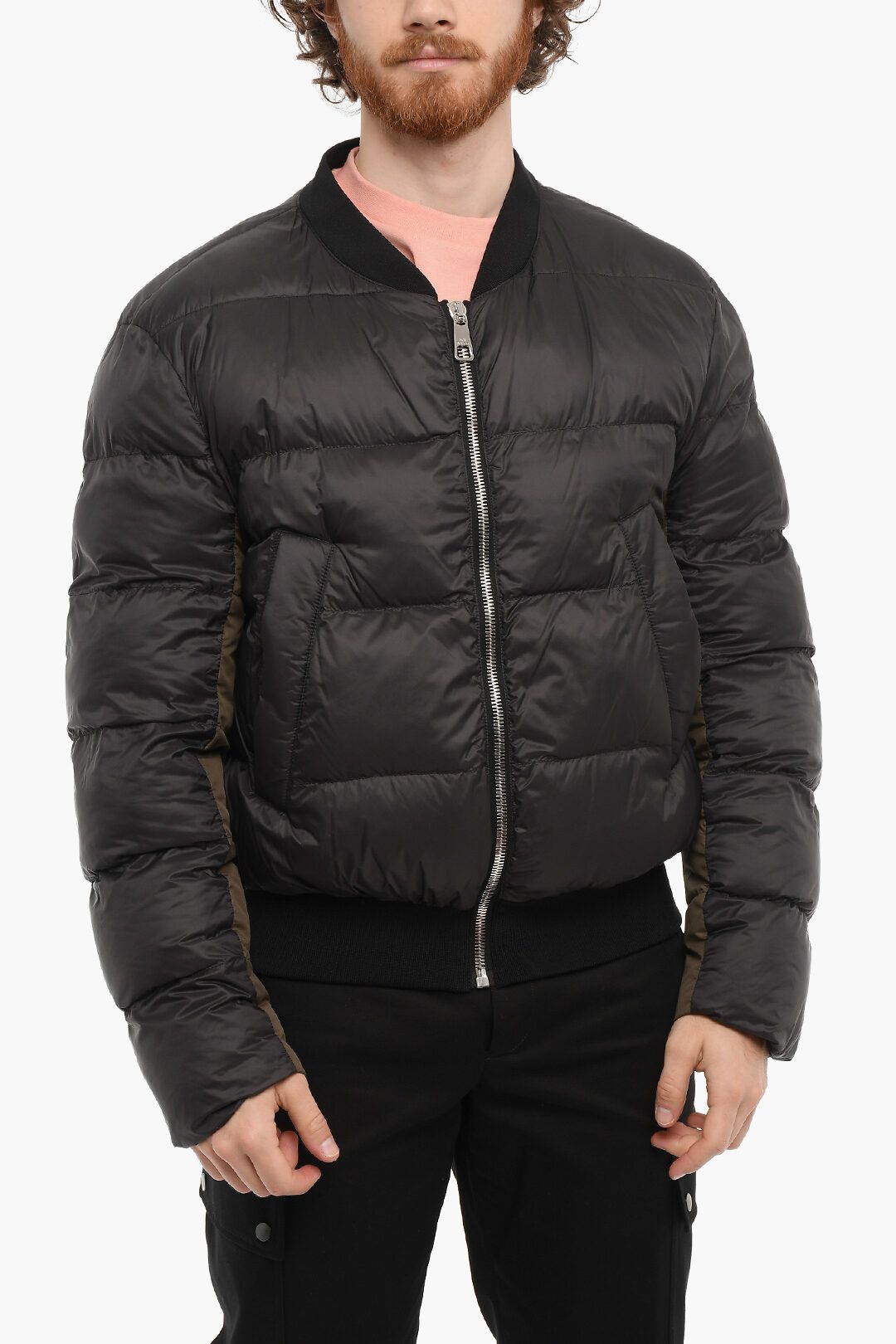 image of Neil Barrett Og1Mm1223 Jacket In Military Green Black, Men's (Size 2XL)