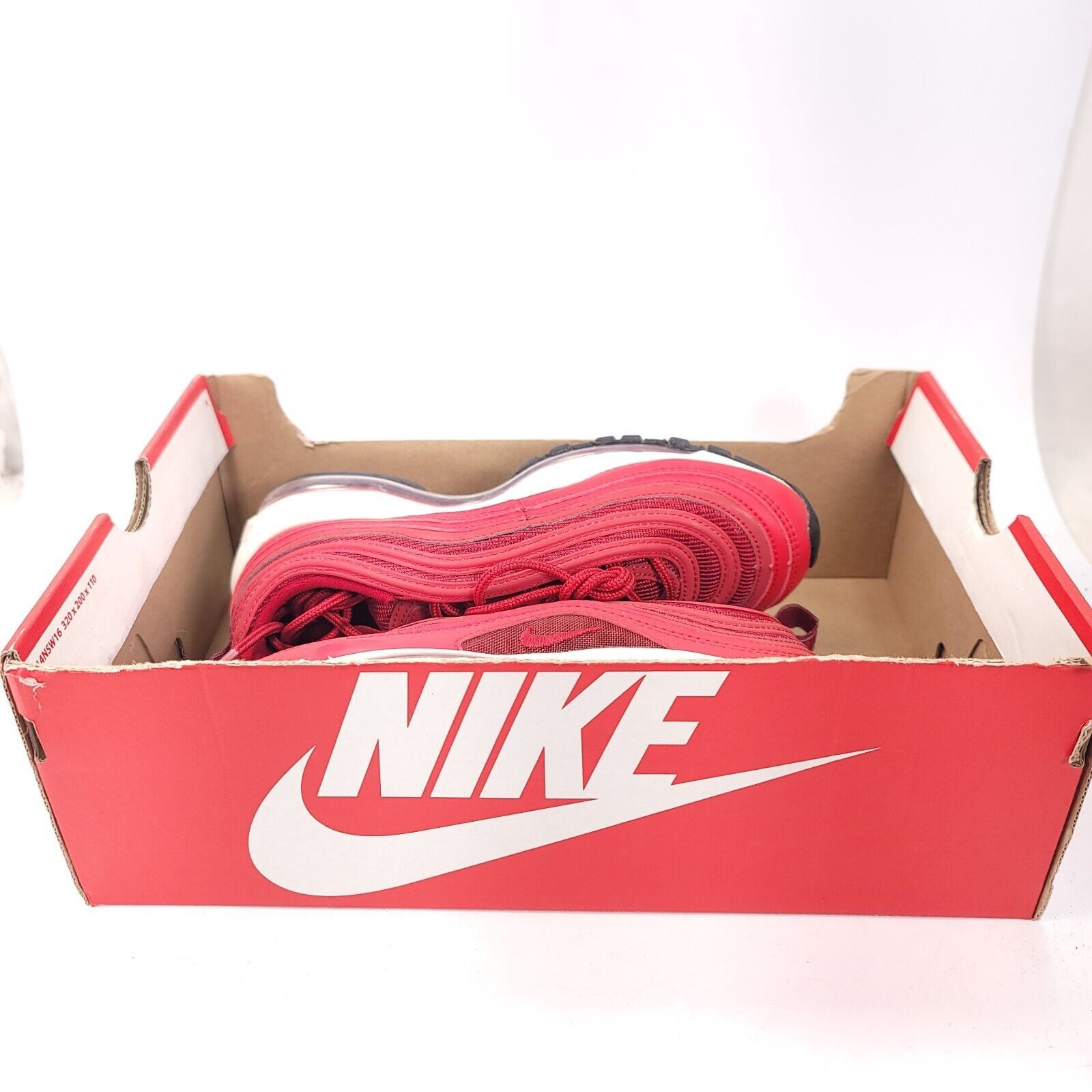 Nike Nike Air Max 97 Shoe Womens Size 5.5 CQ9896-600 Red White Size US 5.5 / IT 35.5 - 9 Thumbnail