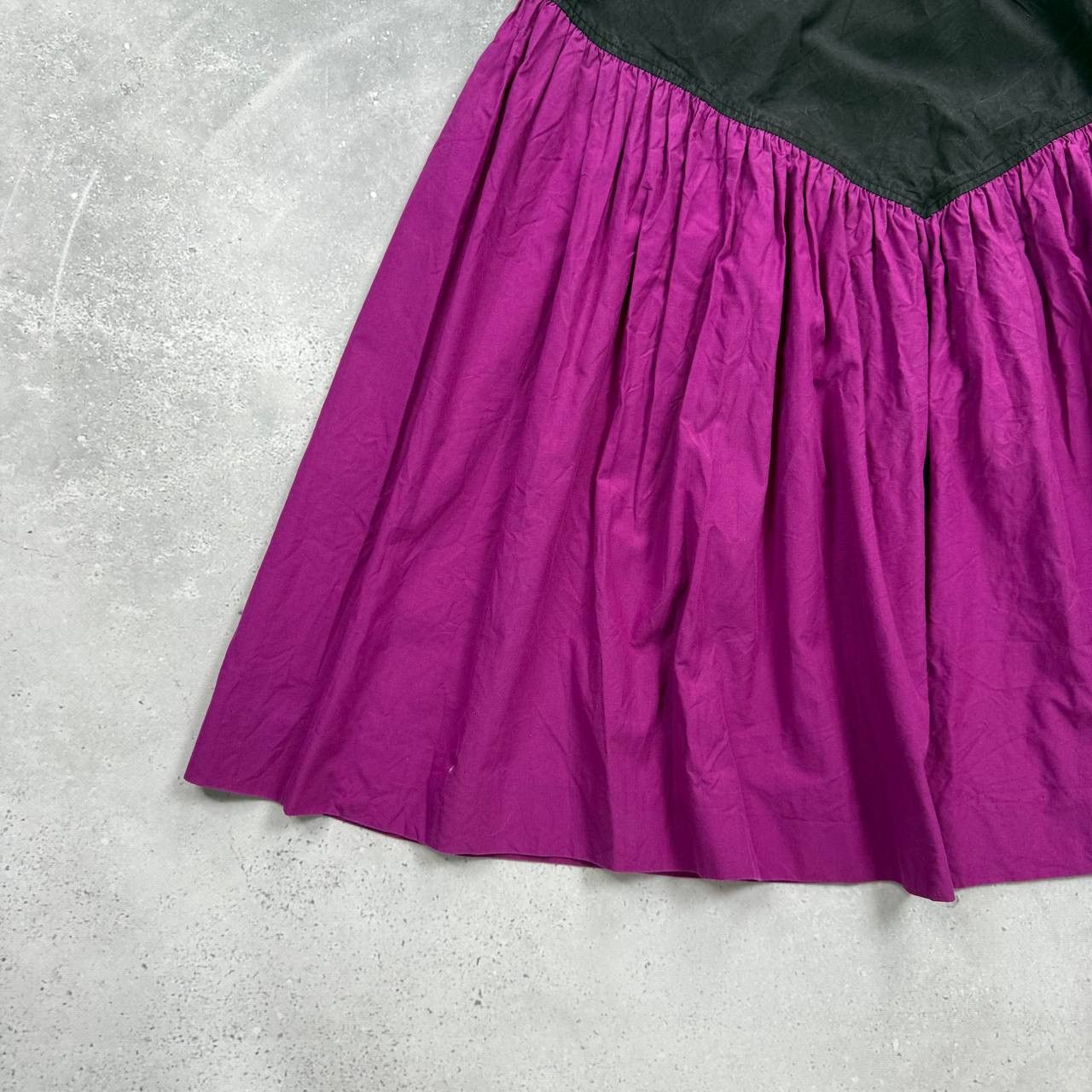 Saint Laurent Paris Vintage 70s Saint Laurent Rive Gauche A-Line Skirt FR 38 Size 27" / US 4 / IT 40 - 7 Thumbnail