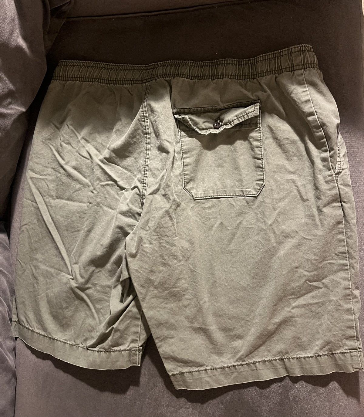 Gap Gap Drawstring Men's Large Green Shorts Size US 36 / EU 52 - 3 Thumbnail