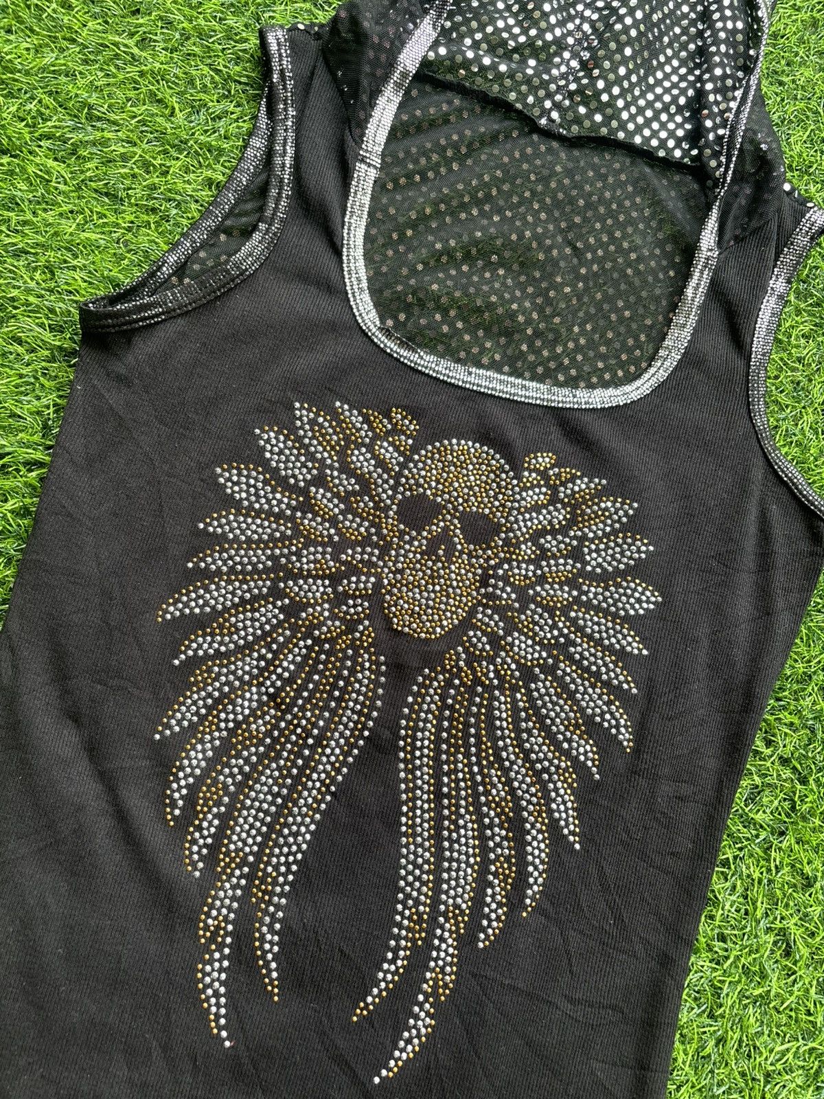 If Six Was Nine Y2k Poem Opemne Skull Ifsixwasnine Punk Style Size M / US 6-8 / IT 42-44 - 3 Thumbnail