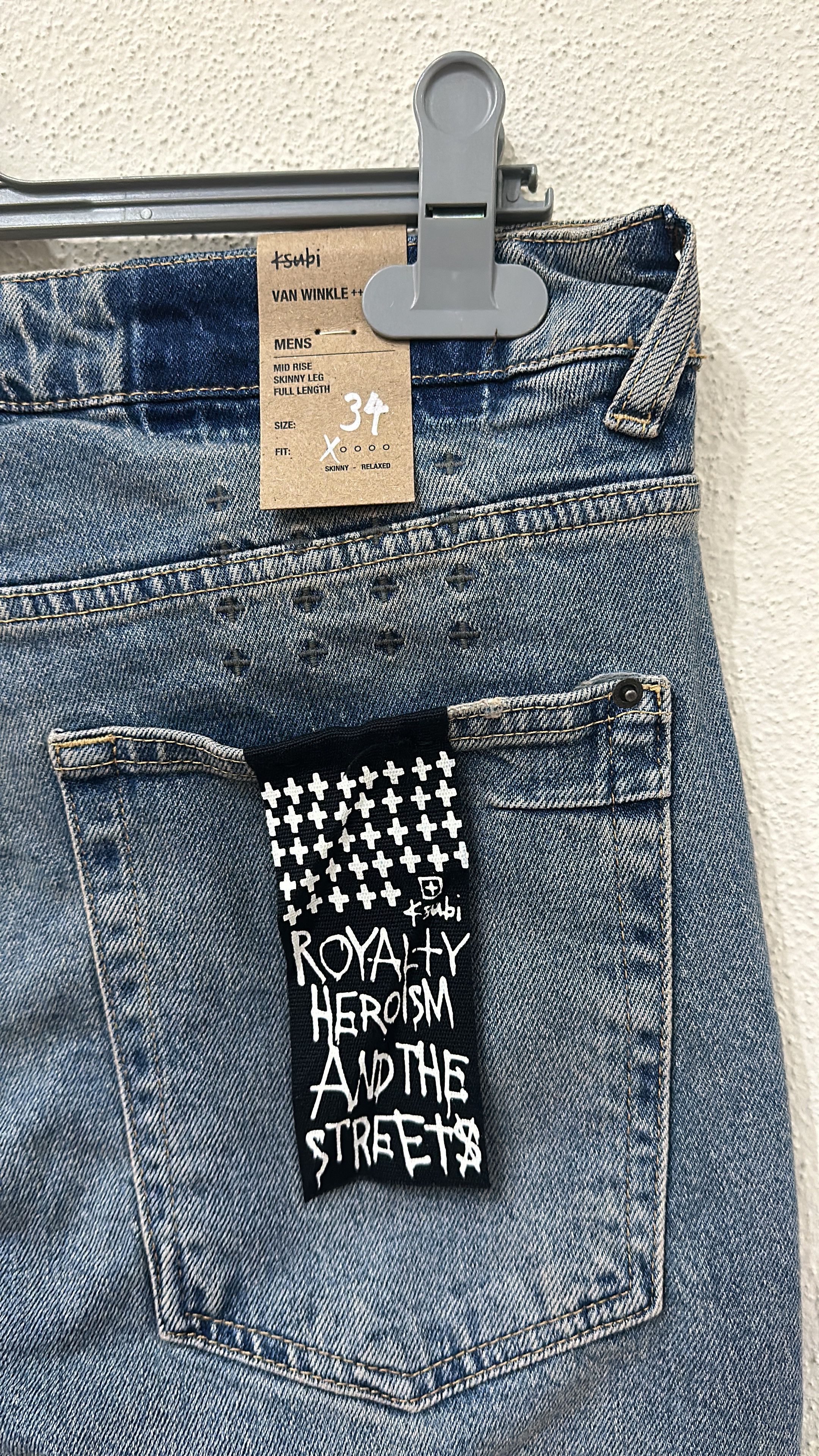 Ksubi Ksubi Van Vinkle Heritage Jeans Size 34 Blue Size US 34 / EU 50 - 5 Thumbnail