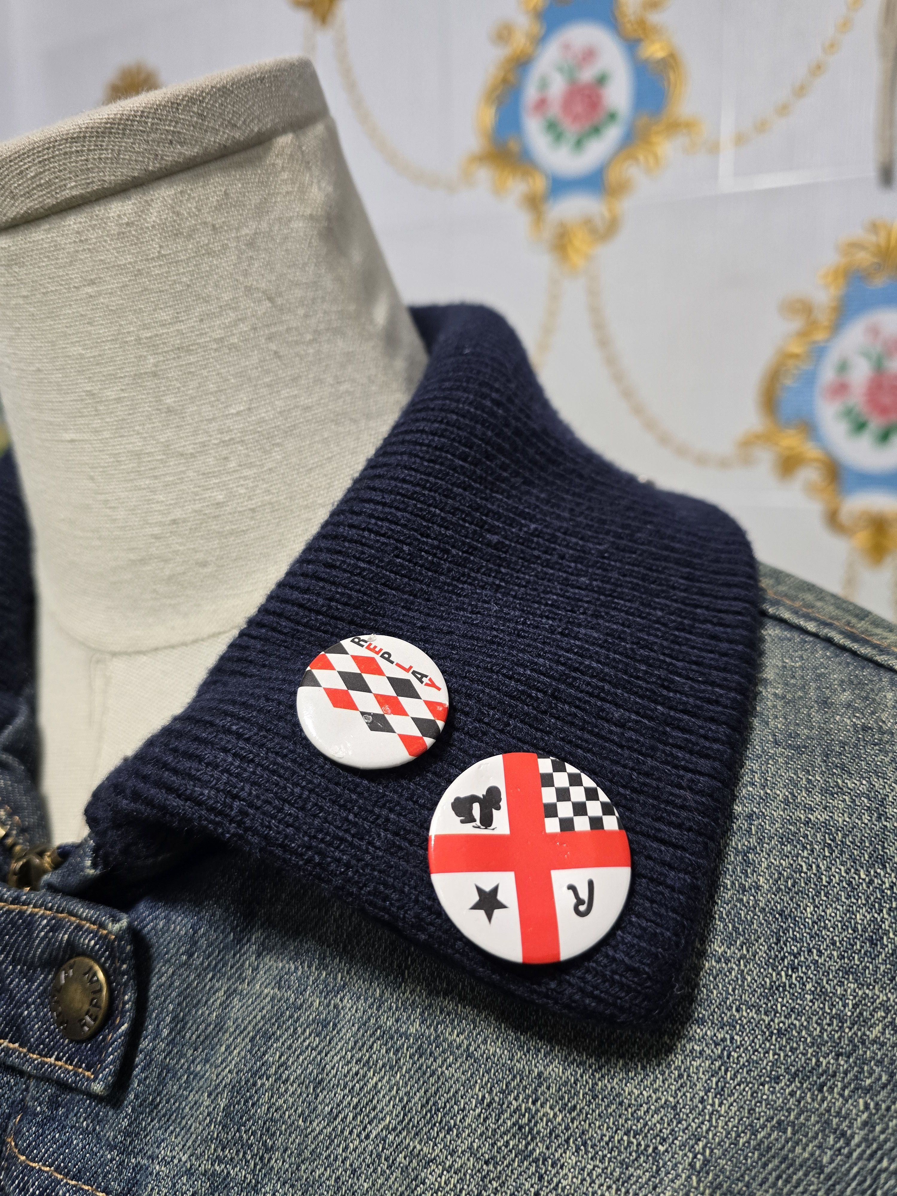 Replay REPLAY rare Vintage Jacket, beautiful with all accessories Size M / US 6-8 / IT 42-44 - 3 Thumbnail