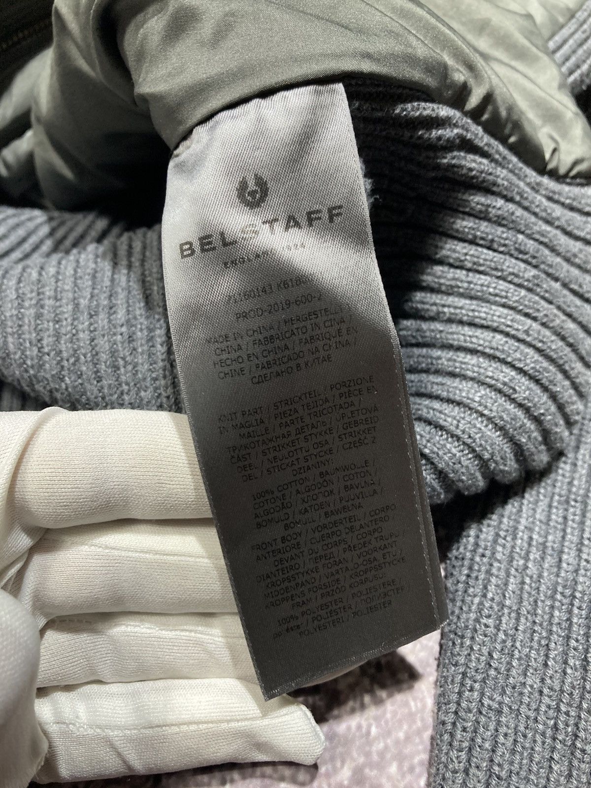 Belstaff Belstaff Hybrid Insulate Knitted Full Zip Jacket Size US S / EU 44-46 / 1 - 9 Thumbnail