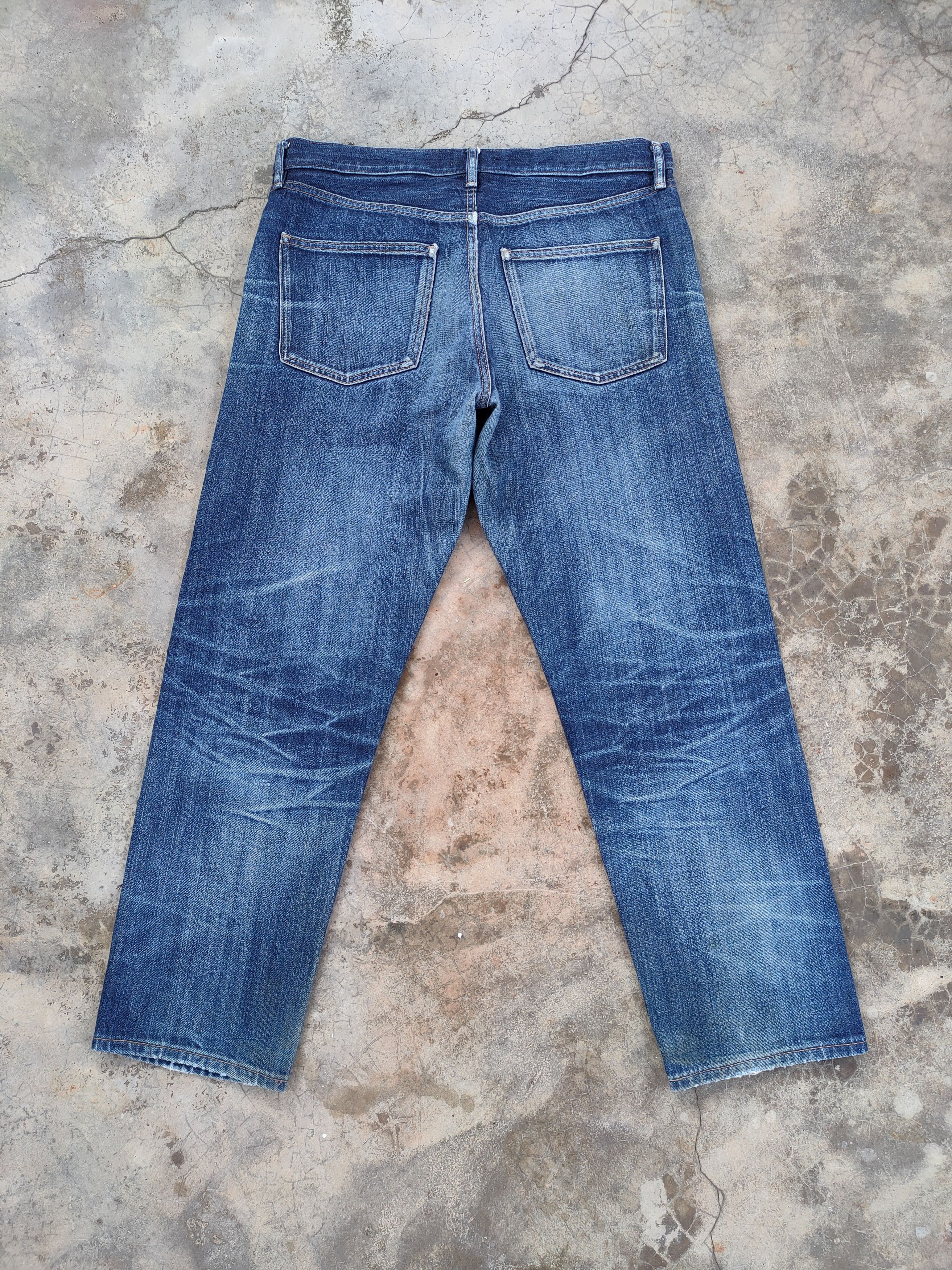 Japanese Brand W34 UNIQLO U FADED DISTRESSED JEANS PANTS Size US 34 / EU 50 - 2 Thumbnail