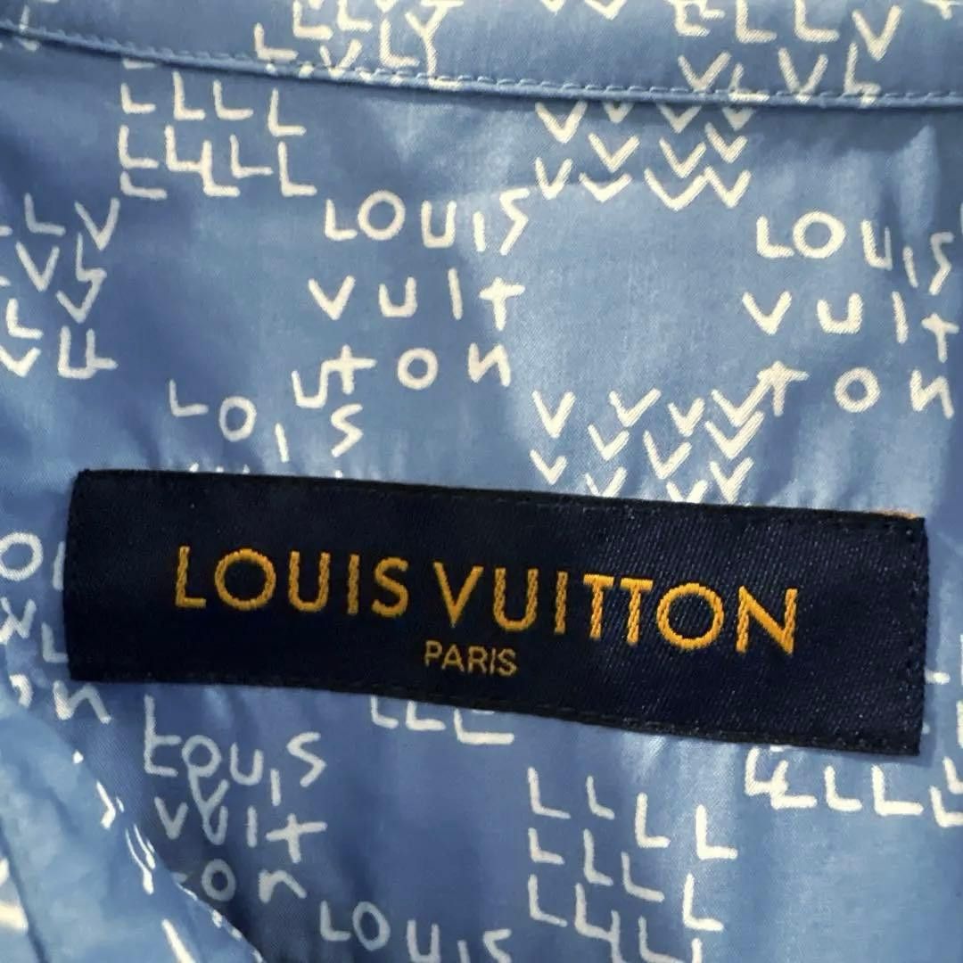 Louis Vuitton Louis Vuitton Damier Spread Cotton Short Sleeve Shirt Size US L / EU 52-54 / 3 - 3 Thumbnail