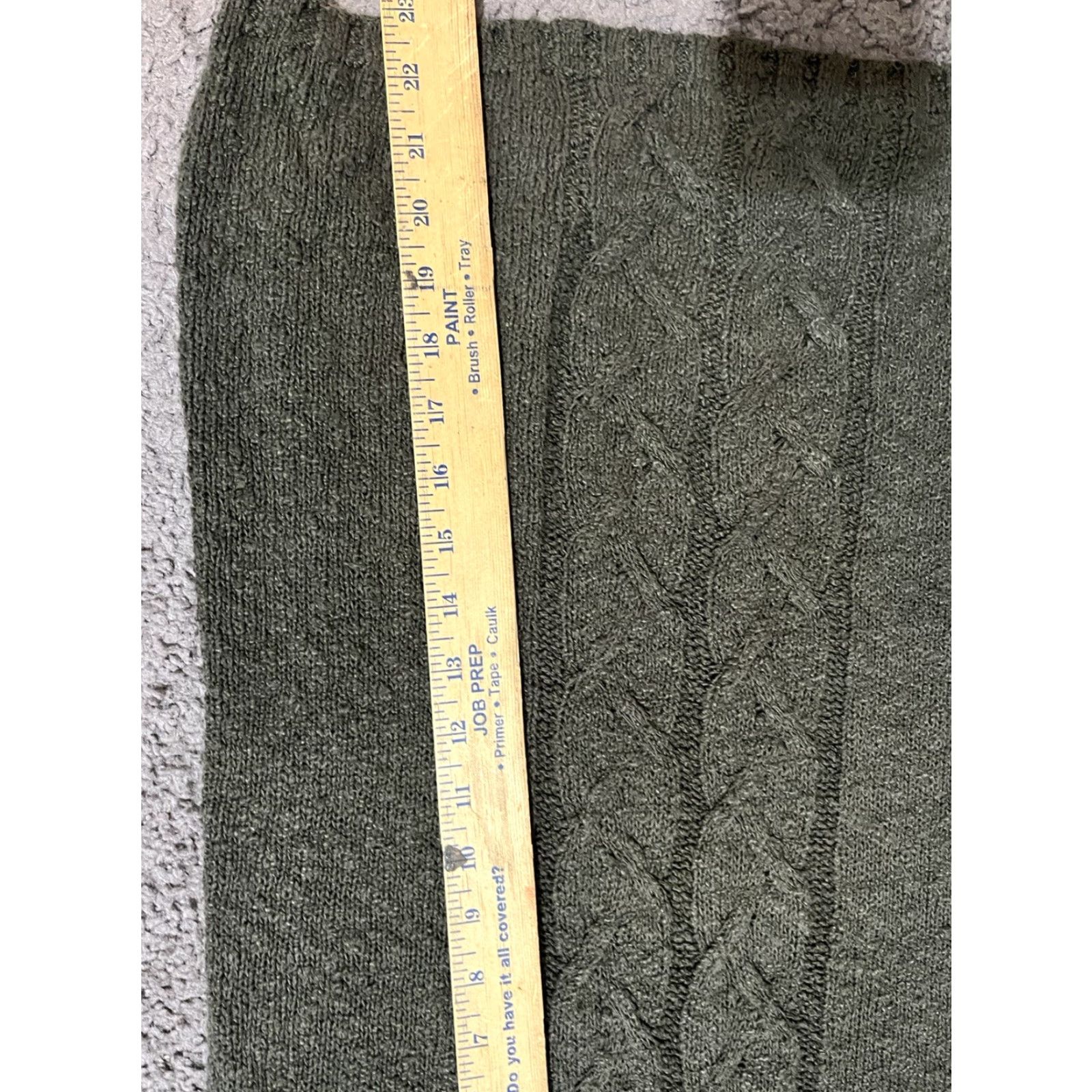 Tommy Bahama Tommy Bahama Sweater Adult XS Green Turtleneck Cable Knit Pullover Womens Size XS / US 0-2 / IT 36-38 - 5 Thumbnail