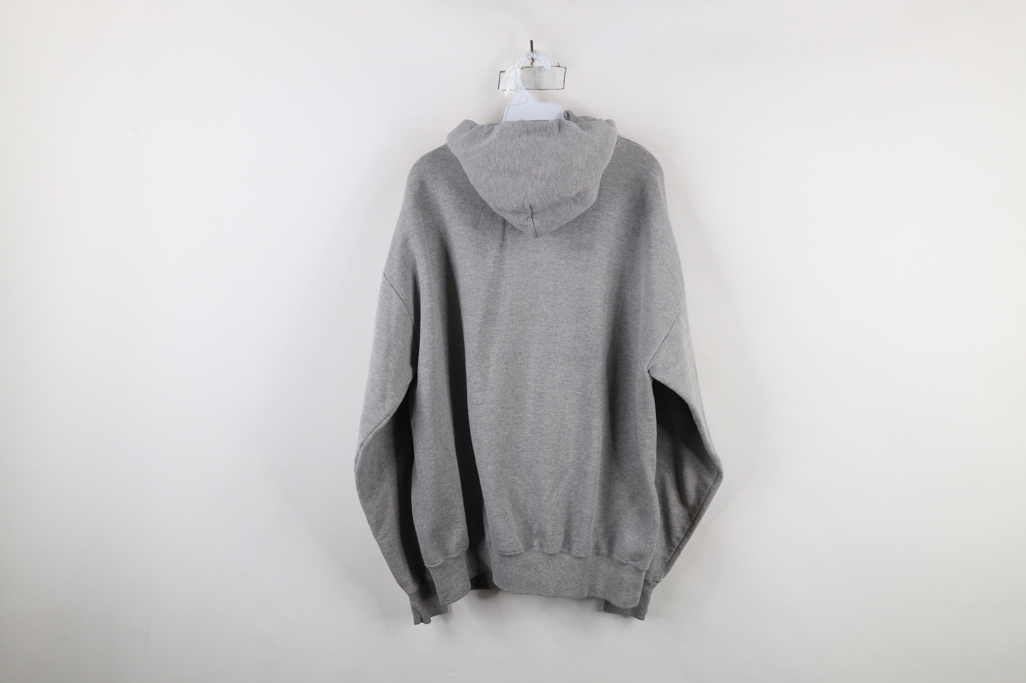Vintage Vintage 90s Streetwear Heavyweight Hoodie Sweatshirt Gray Size US XXL / EU 58 / 5 - 9 Thumbnail