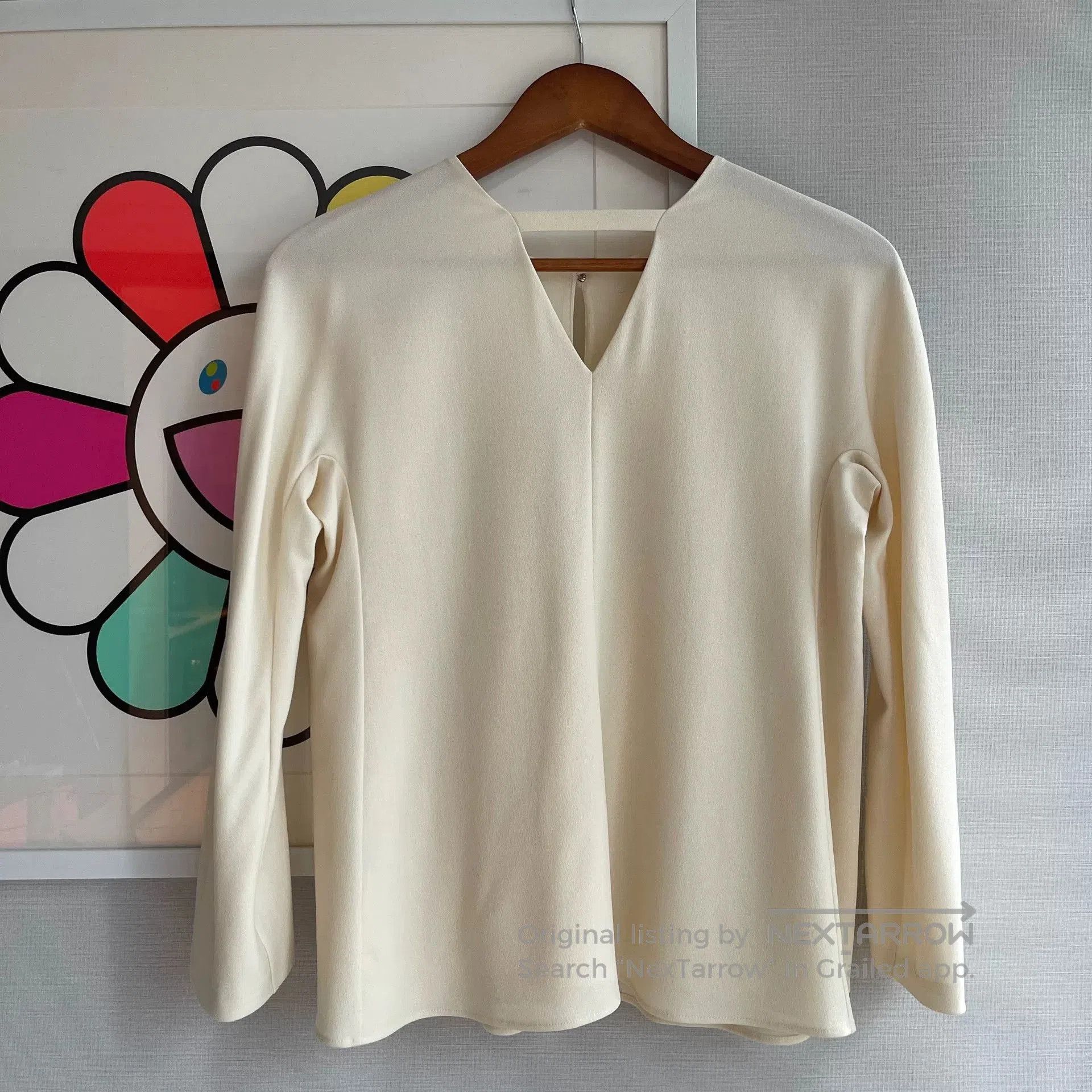 Hermes Hermes Double Silk Layered Top Size 36. Size US S / EU 44-46 / 1 - 1 Thumbnail