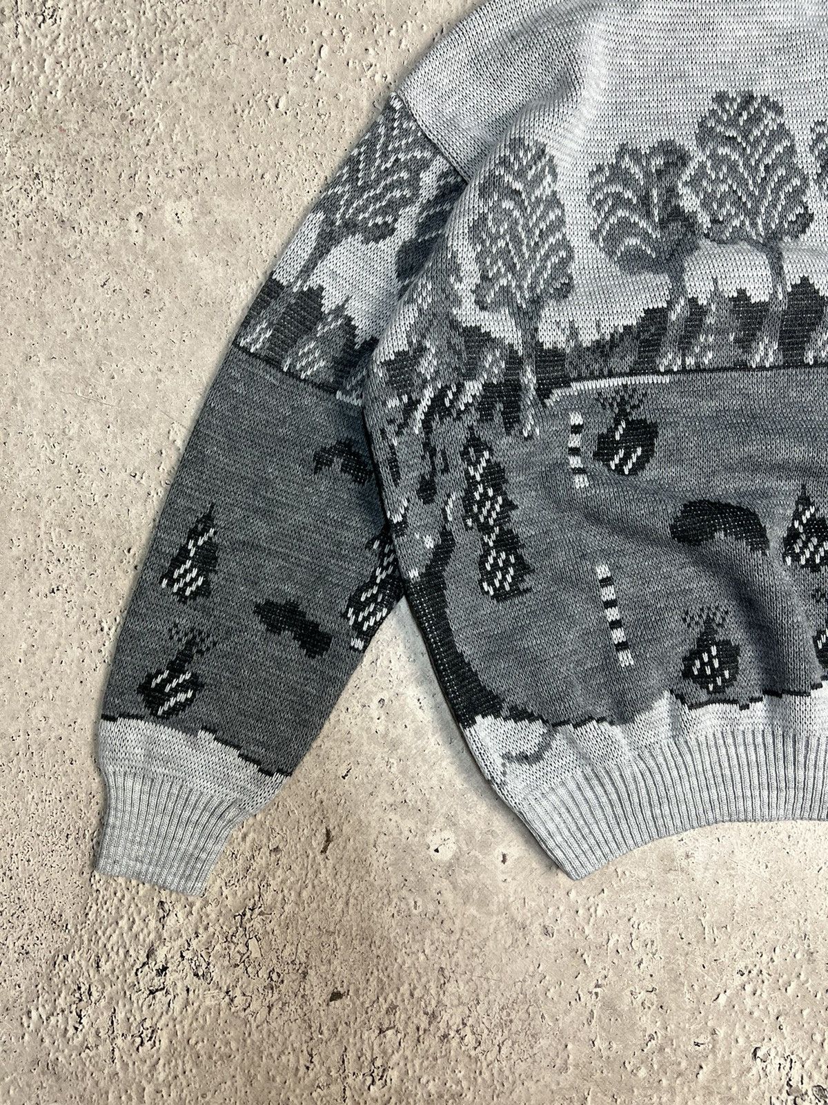 Homespun Knitwear LACISTE VIBE Y2K winter motive graphic sweater Size US M / EU 48-50 / 2 - 12 Thumbnail