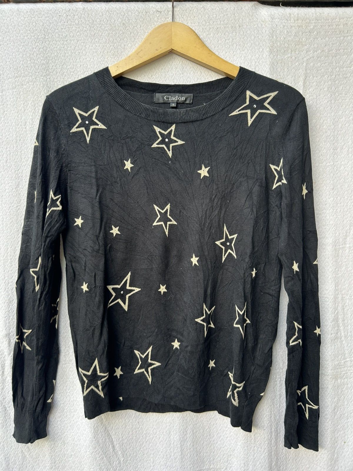 Japanese Brand × Vintage Cladon Japanese Stars Knitwear Avantgarde Styled Size US S / EU 44-46 / 1 - 1 Thumbnail