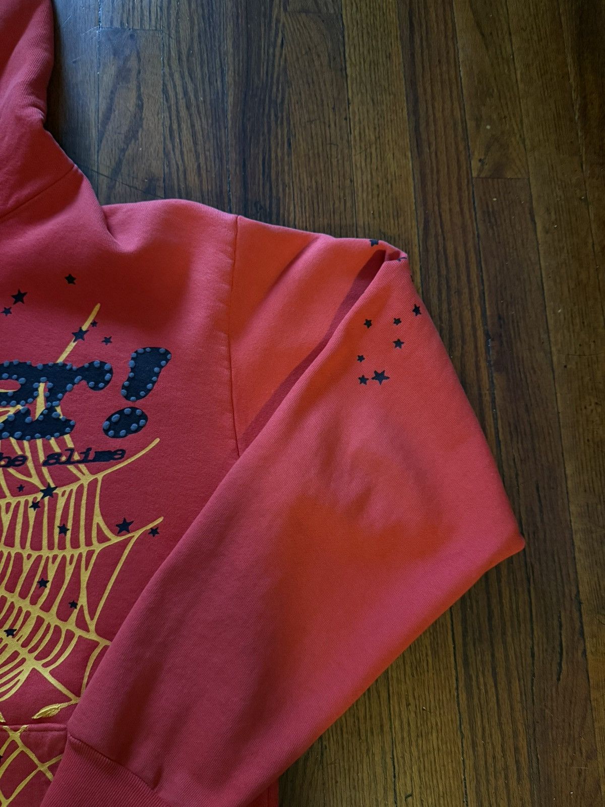 Sp5der SP5DER PUNK V2 RED HOODIE Size US M / EU 48-50 / 2 - 4 Thumbnail