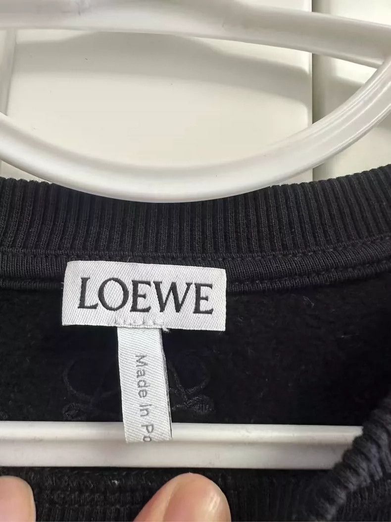Loewe LOEWE Embroidered logo hoodie Size XS / US 0-2 / IT 36-38 - 3 Thumbnail