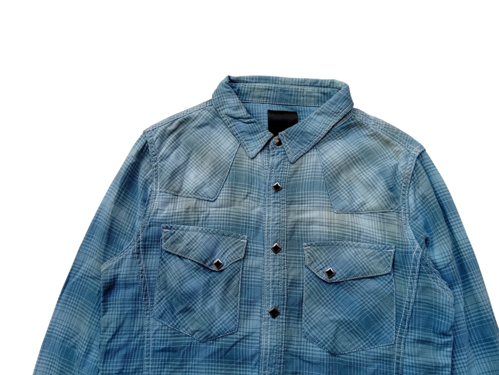 Japanese Brand MIDAS western plaid flanel shirt Size US S / EU 44-46 / 1 - 2 Thumbnail
