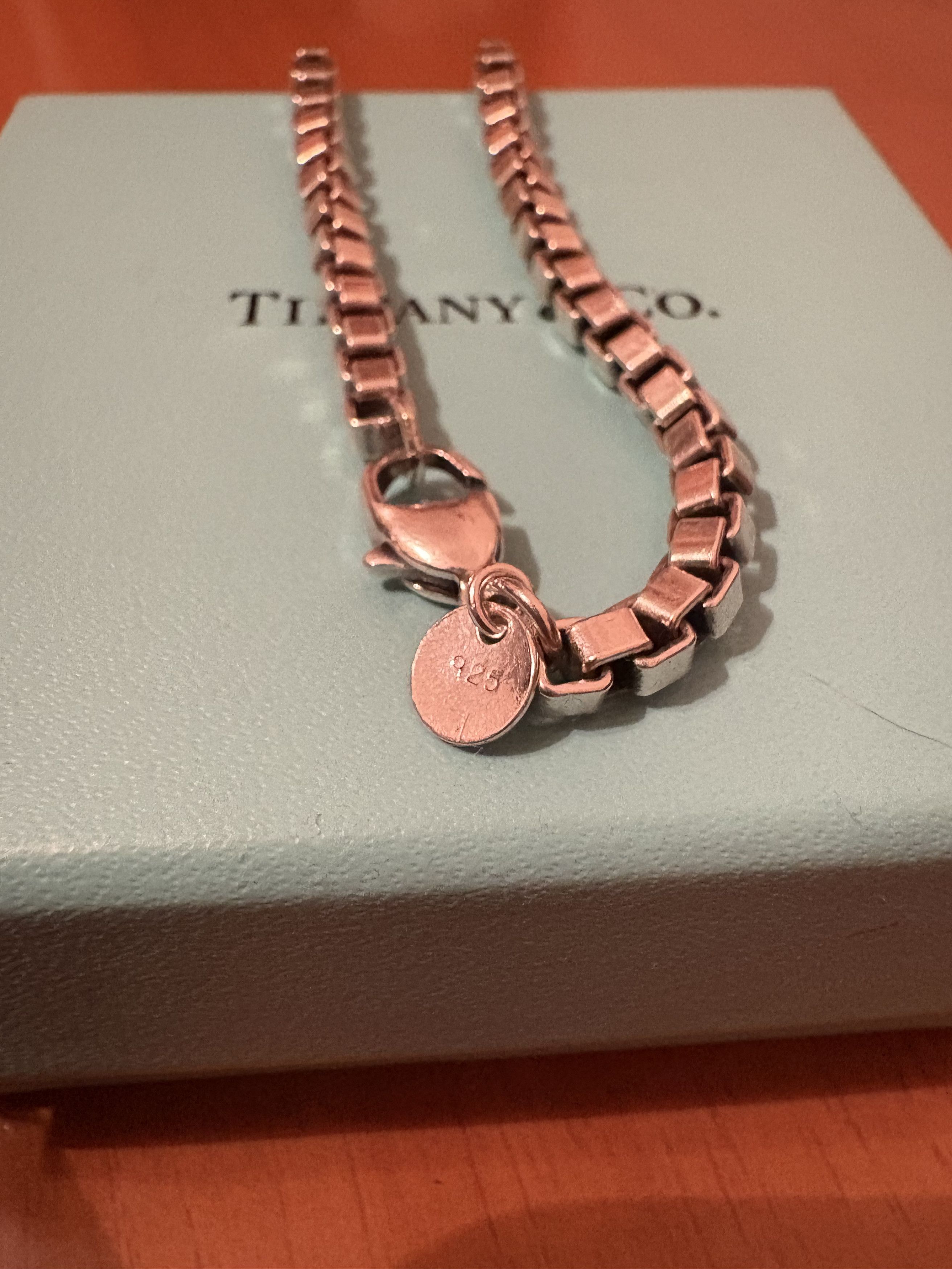 Tiffany & Co. Tiffany and Co. Silver Venetian Link Bracelet Size ONE SIZE - 4 Thumbnail