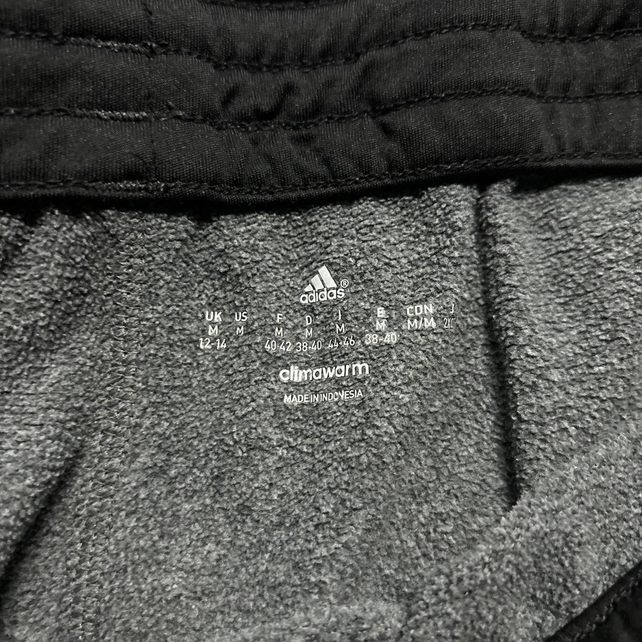 Adidas × Vintage Crazy Vintage Y2K/2000s Dark Grey Adidas Track Drill Essential Sweatpants! Size US 34 / EU 50 - 7 Thumbnail