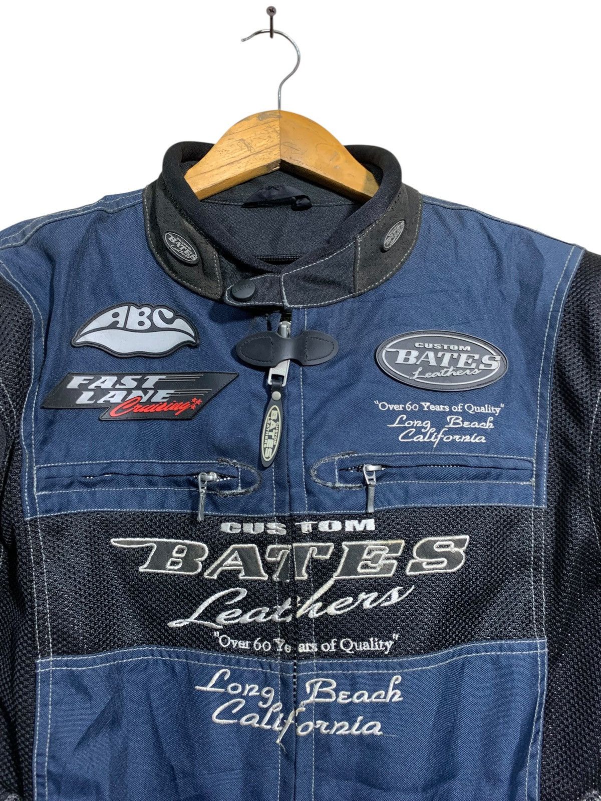 Kadoya 🔥BATES CUSTOM LEATHER RACING RIDING JACKETS Size US XXL / EU 58 / 5 - 4 Thumbnail