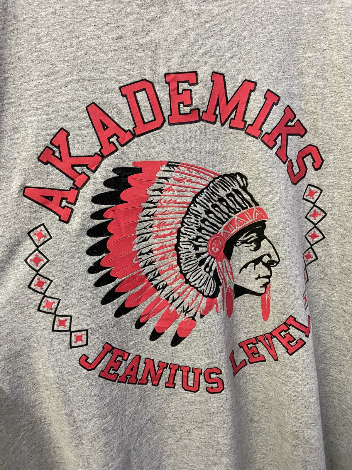 Akademiks × Vintage Rare Akademiks Jeanius Level Tee Size US L / EU 52-54 / 3 - 4 Thumbnail