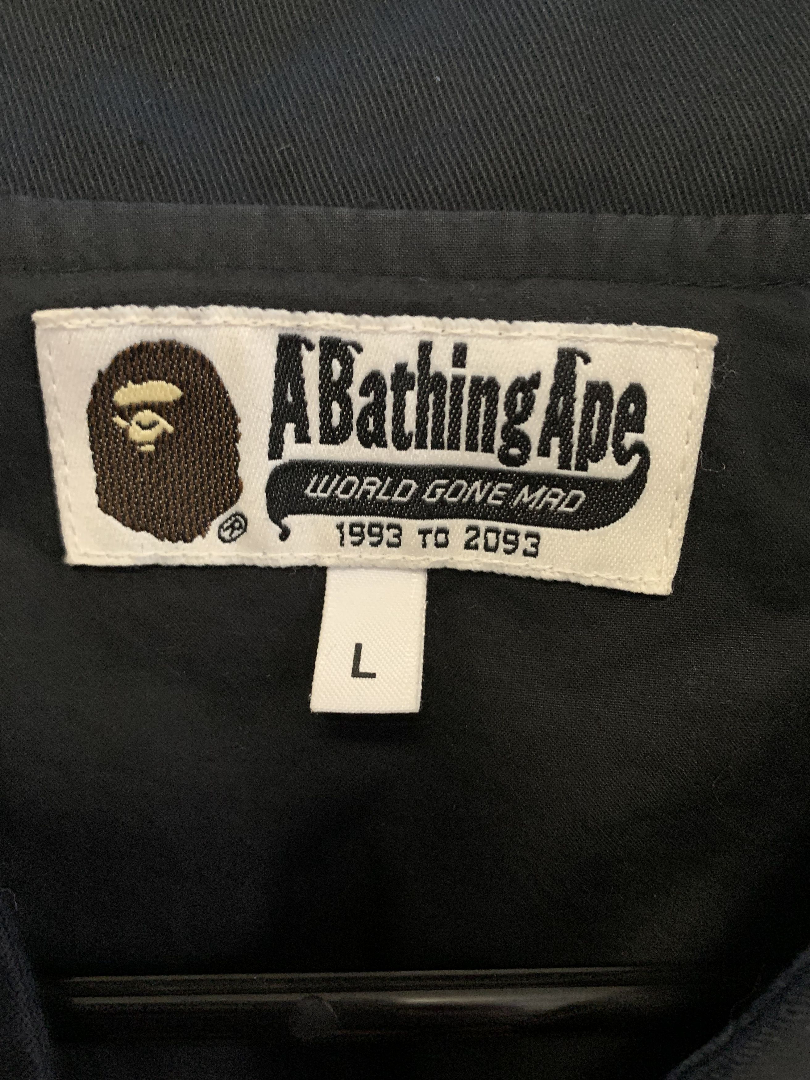 Bape BAPE Racing Jacket ⊛ BLK/BLU/WHT ⊛ Lk Nw/Gntly Usd Size US M / EU 48-50 / 2 - 7 Thumbnail