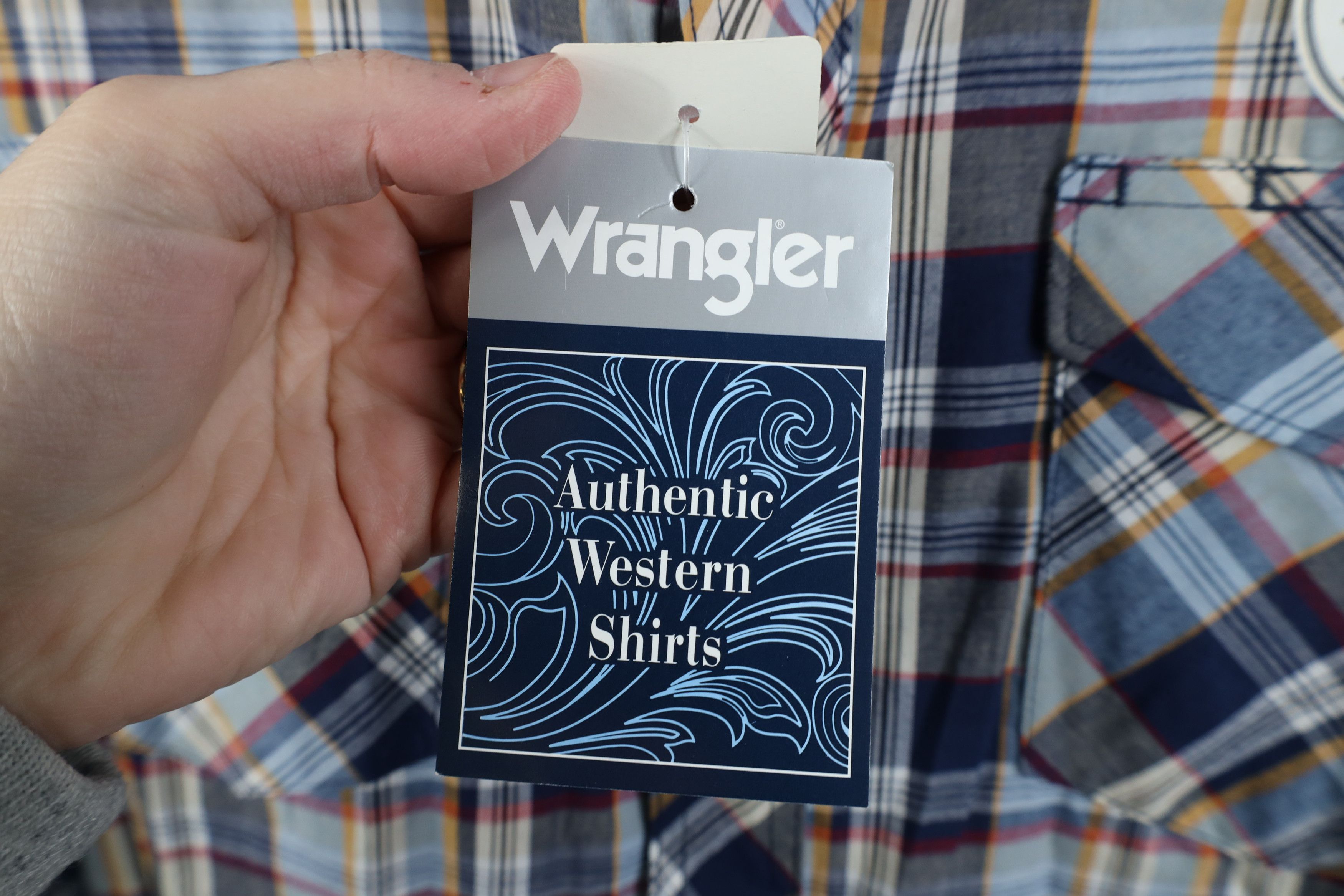 Wrangler Deadstock Vintage Y2K Wrangler Western Button Shirt Plaid Size US XXL / EU 58 / 5 - 5 Thumbnail
