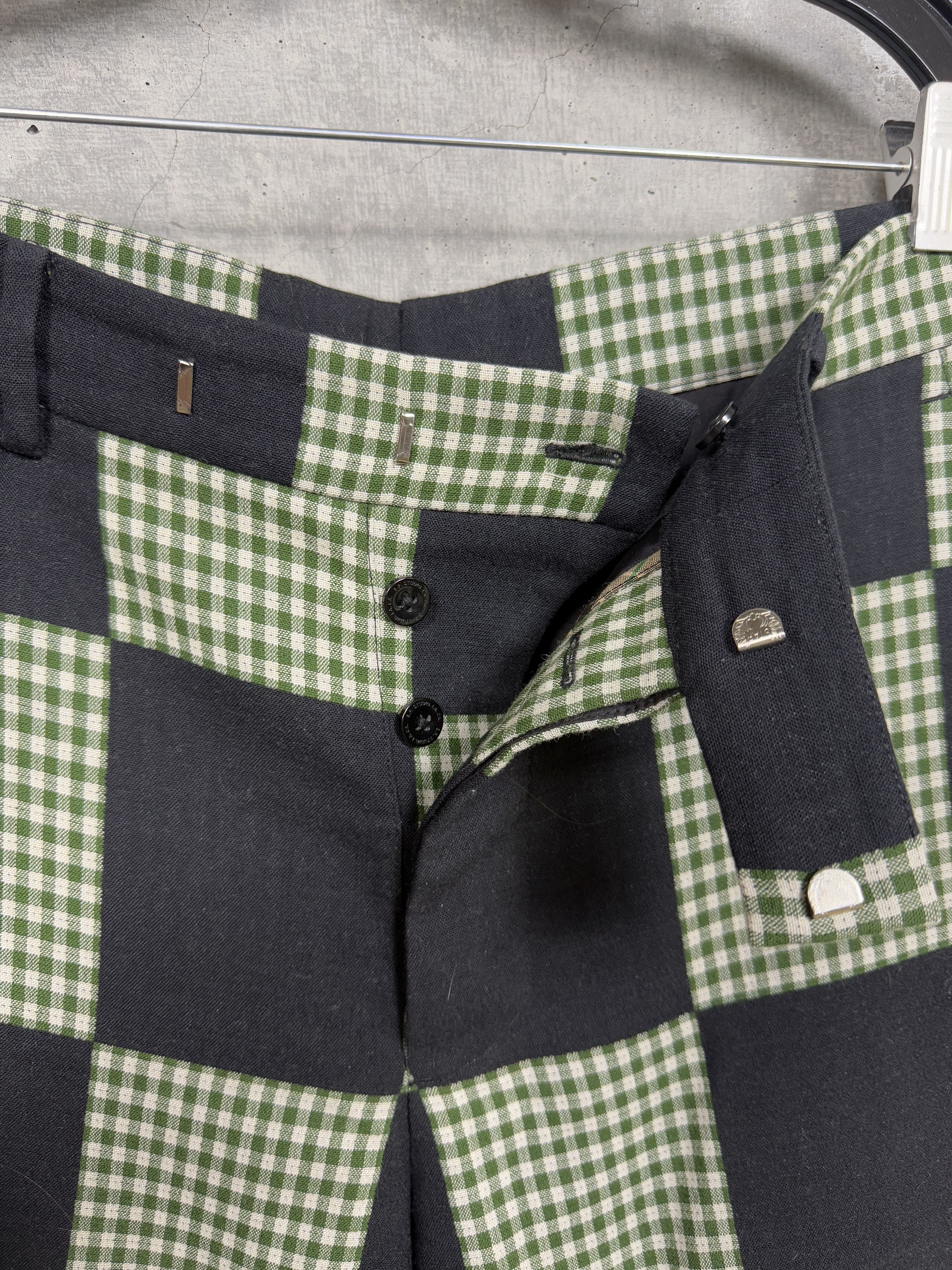 Sterling Ruby Sterling Ruby S.R. Studio Plaid 579 Straight Leg Trousers Size US 32 / EU 48 - 6 Thumbnail