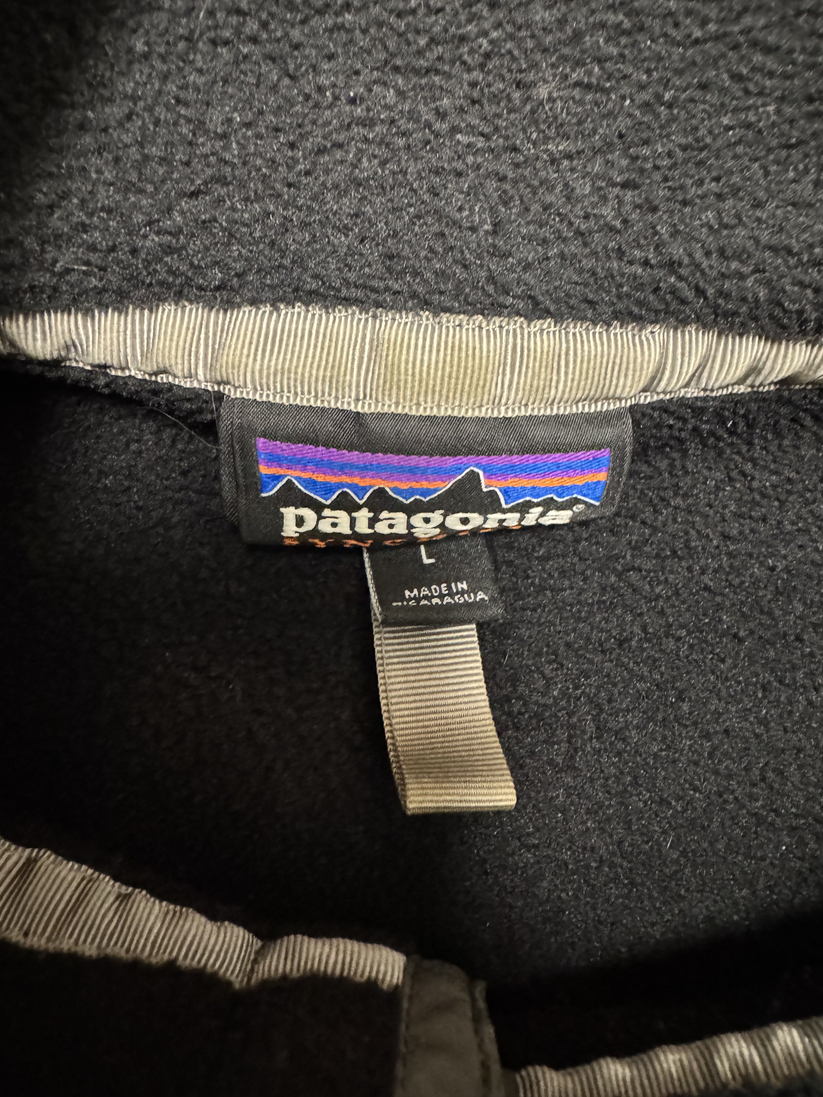 Patagonia Patagonia Synchilla Snap Fleece - Black Mens L Size US L / EU 52-54 / 3 - 3 Thumbnail