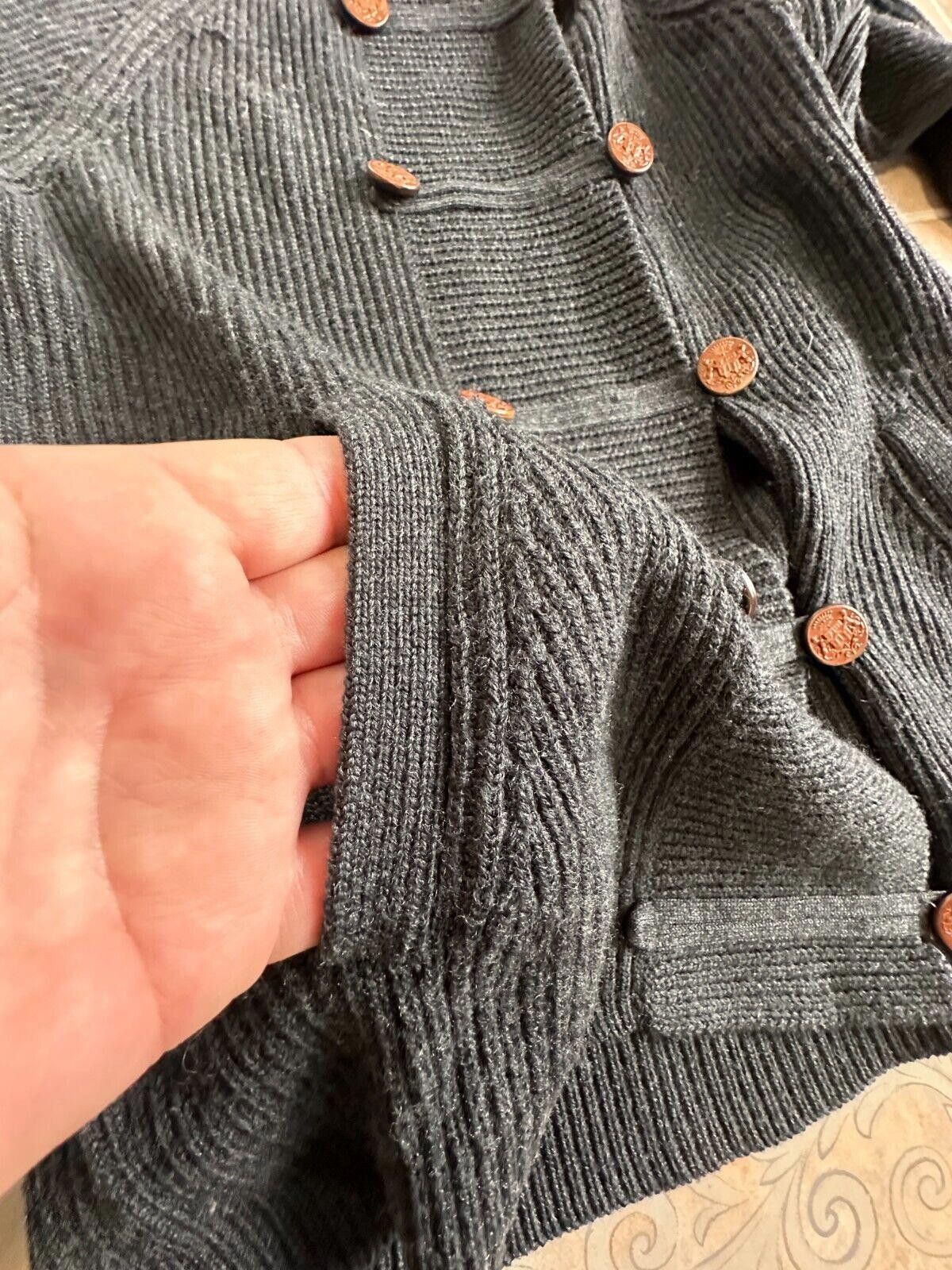 J.McLaughlin J McLaughlin Sweater Merino Wool Military Heavyweight sz L Size L / US 10 / IT 46 - 9 Thumbnail