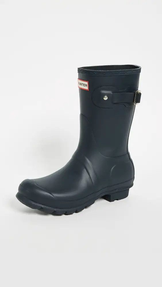 Hunter Original Short Wellington Boots Navy Size US 10 / EU 43 - 2 Thumbnail