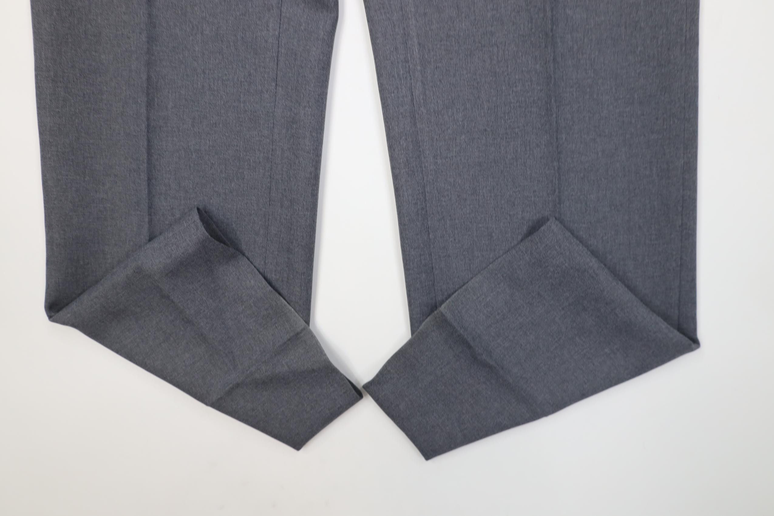 Vintage Vintage 70s Streetwear Flared Wide Leg Chino Pants Gray USA Size US 34 / EU 50 - 5 Thumbnail