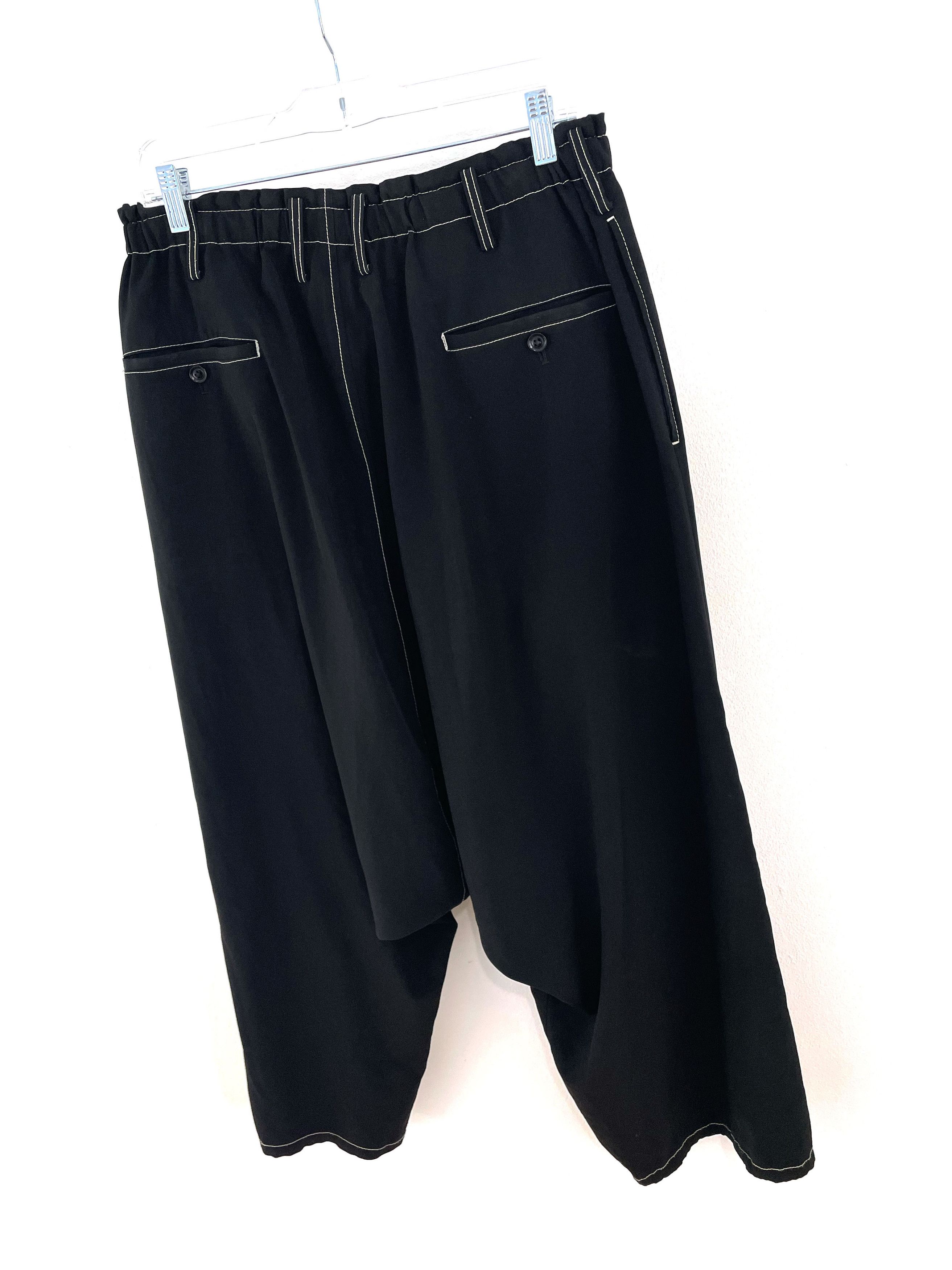 Yohji Yamamoto Contrast Stitch Pants Size US 34 / EU 50 - 11 Thumbnail