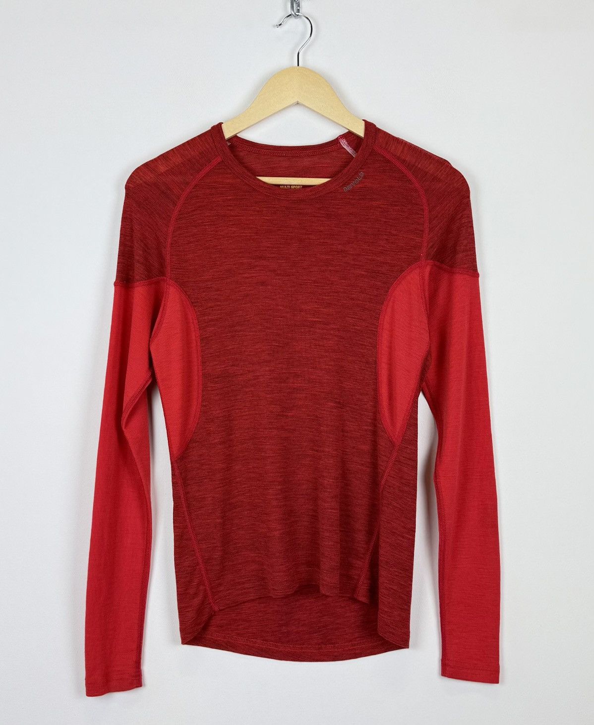 Other Devold Thermal Base Layer Long Sleeve Shirt Top Red Jumper Size M / US 6-8 / IT 42-44 - 1 Thumbnail