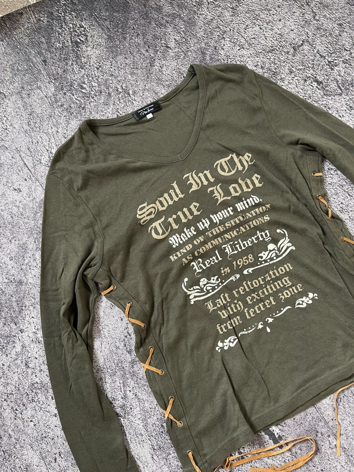 Japanese Brand Y2K Fleur & Parpum beauty beast ifsixwasnine longsleeve Size M / US 6-8 / IT 42-44 - 3 Thumbnail