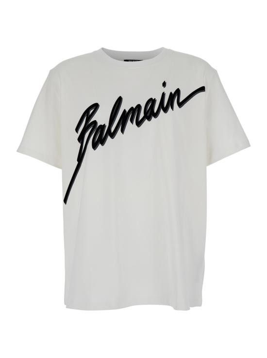 Balmain BALMAIN Men Tops EH1EG010BC86GAB White Size US S / EU 44-46 / 1 - 1 Thumbnail
